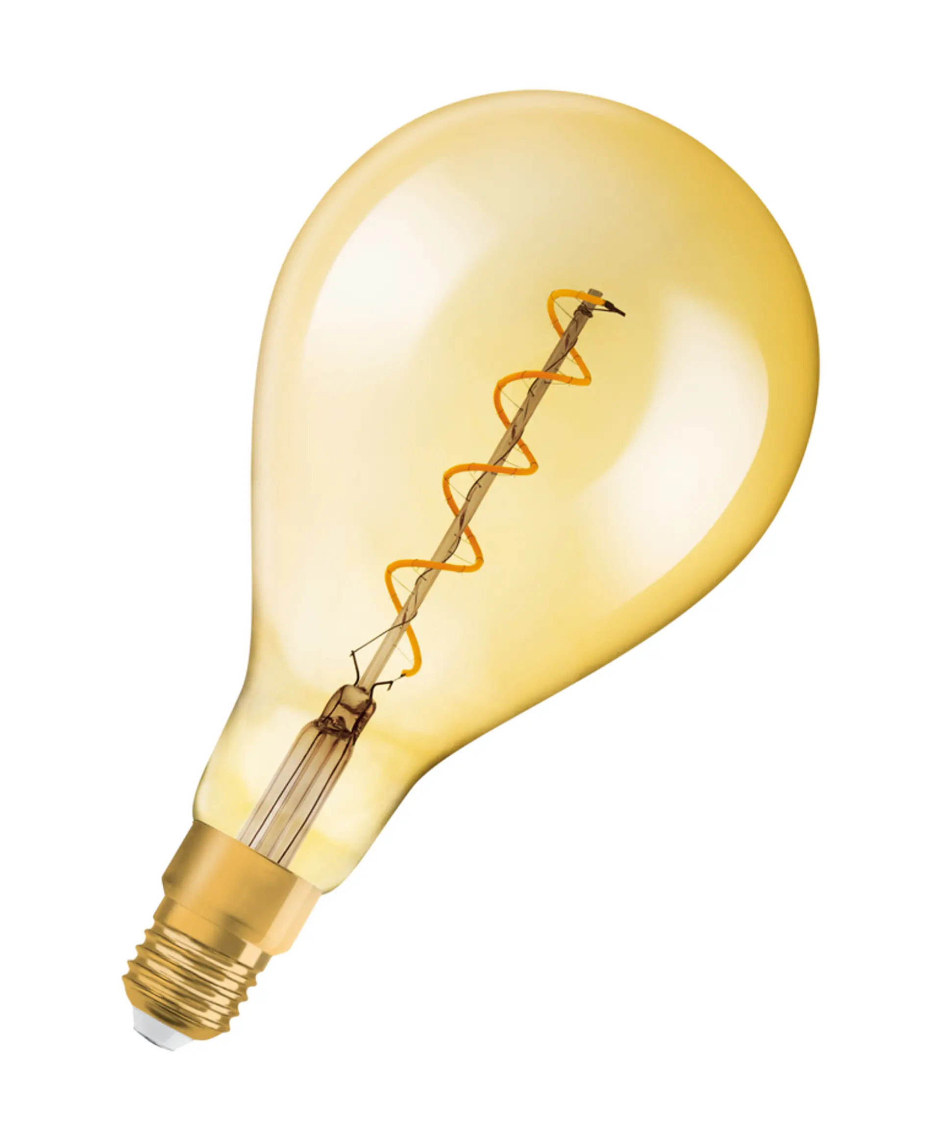 LEDVANCE Vintage 1906 LED dim CL A160 FIL GOLD 28 dim 5W/820 E27