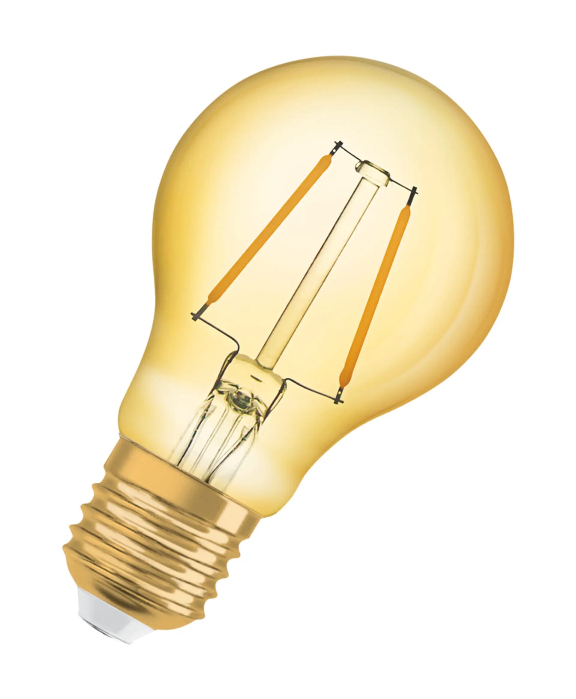 LEDVANCE Vintage 1906 LED CL A FIL GOLD 22 non-dim 2,5W/824 E27