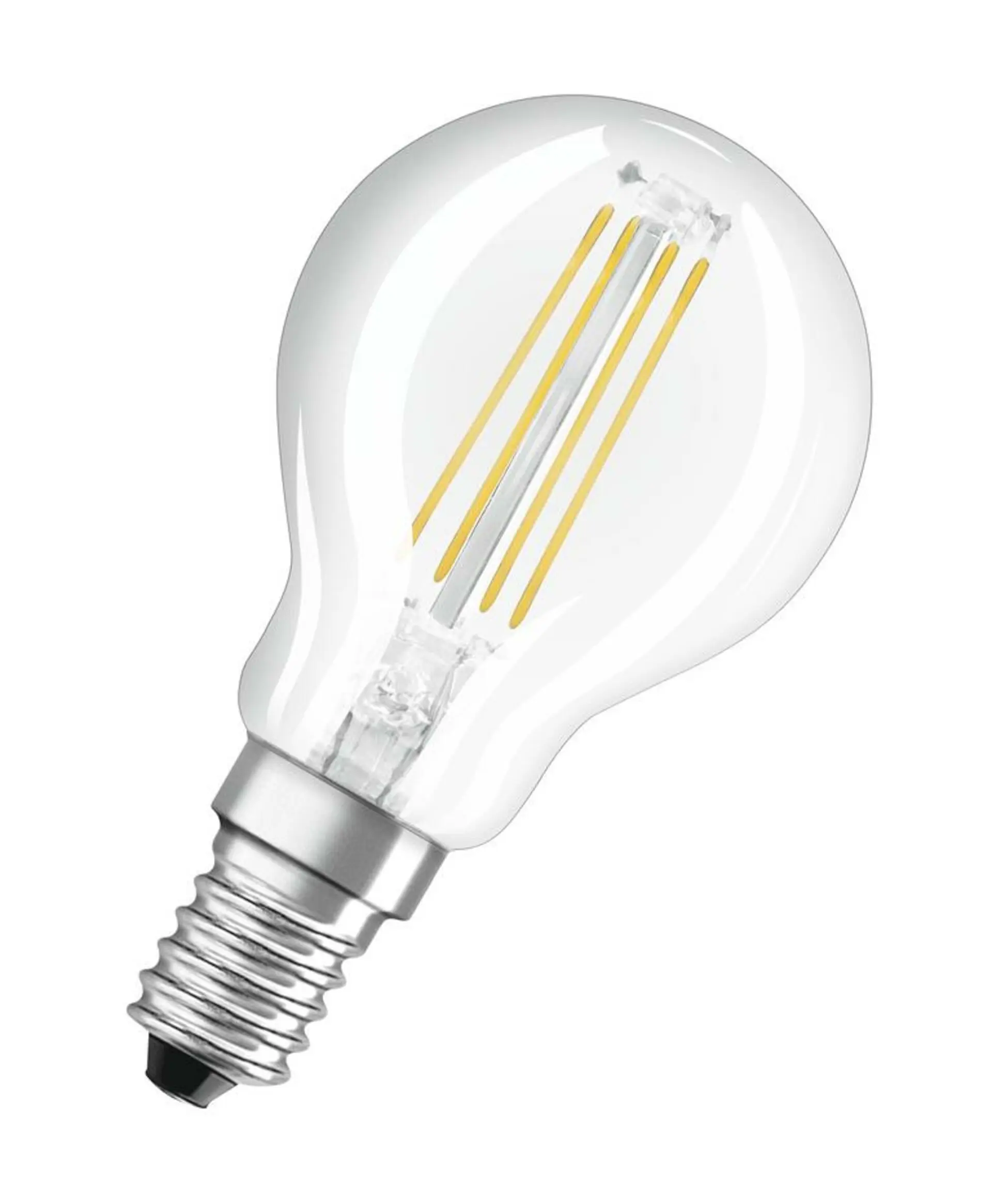 LEDVANCE LED Superstar Classic P 60 Filament DIM 5.5W 827 Clear E14 4058075447875