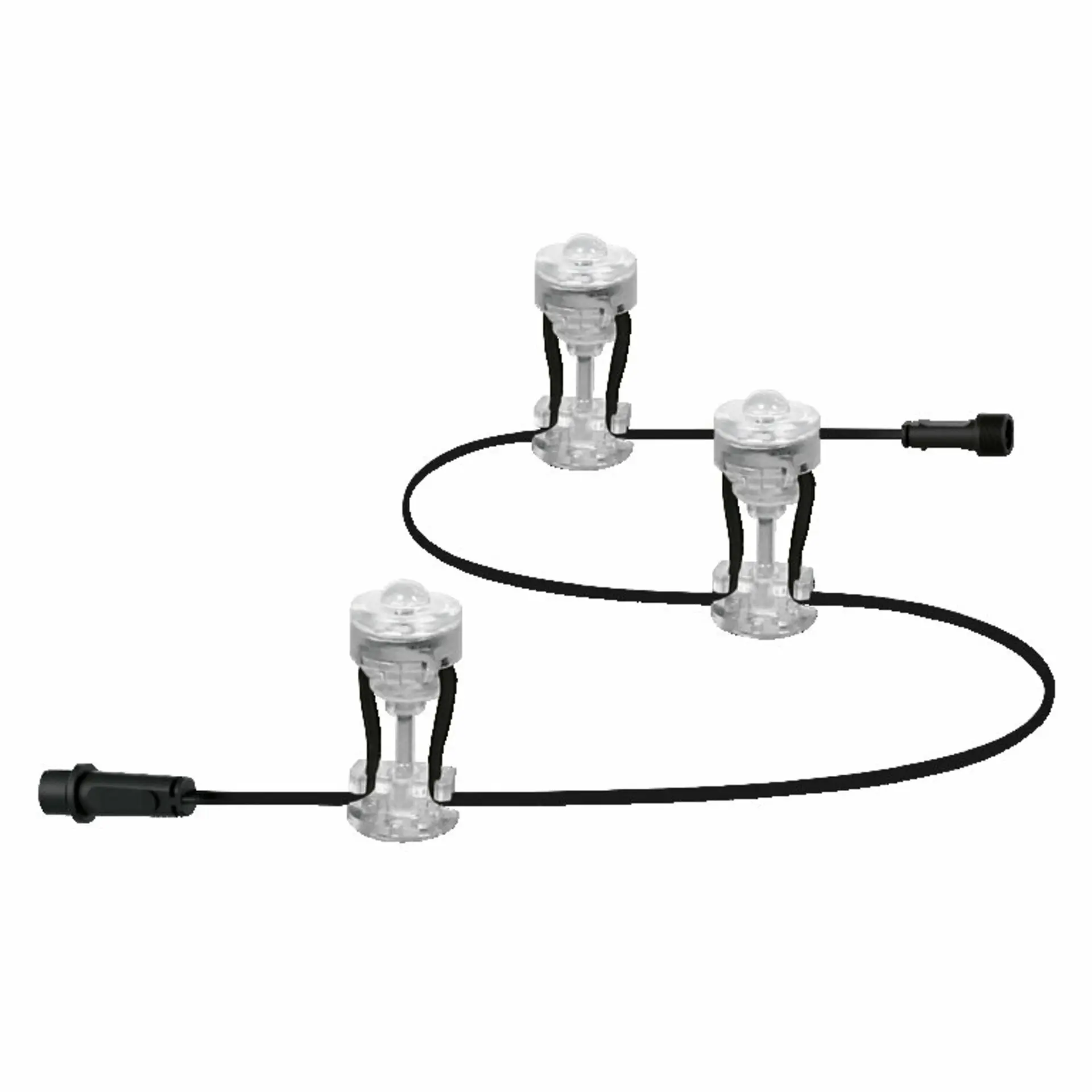 Prodloužení 3ks: Chytré venkovní WiFi LED RGBW světlo DOT