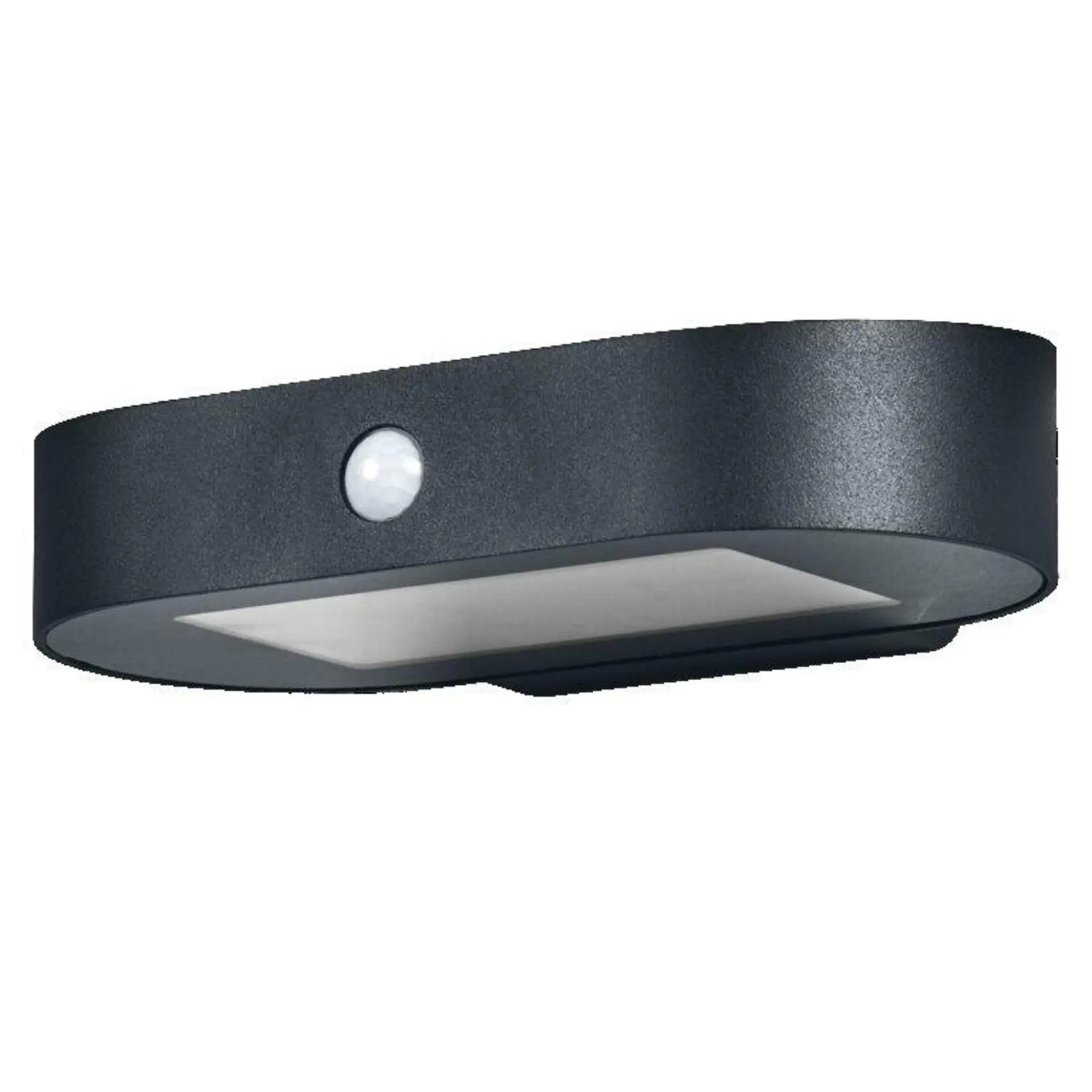 LEDVANCE venkovní nástěnné svítidlo ENDURA Style Solar Oval S Wall Sensor 4W 3000K 4058075766266