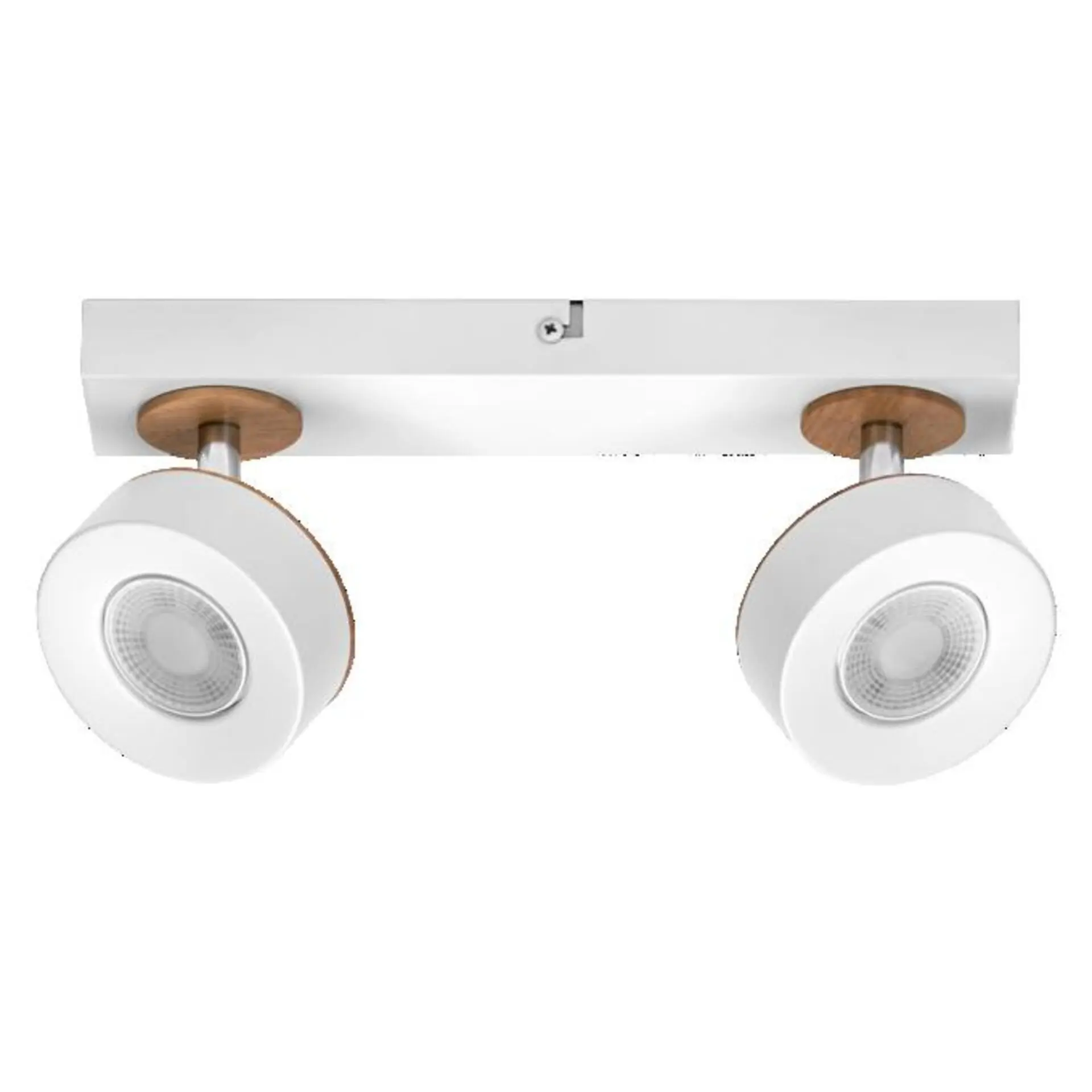 LEDVANCE LED nástěnné a stropní bodové svítidlo Pluto bílé 2 spoty 4058075827905