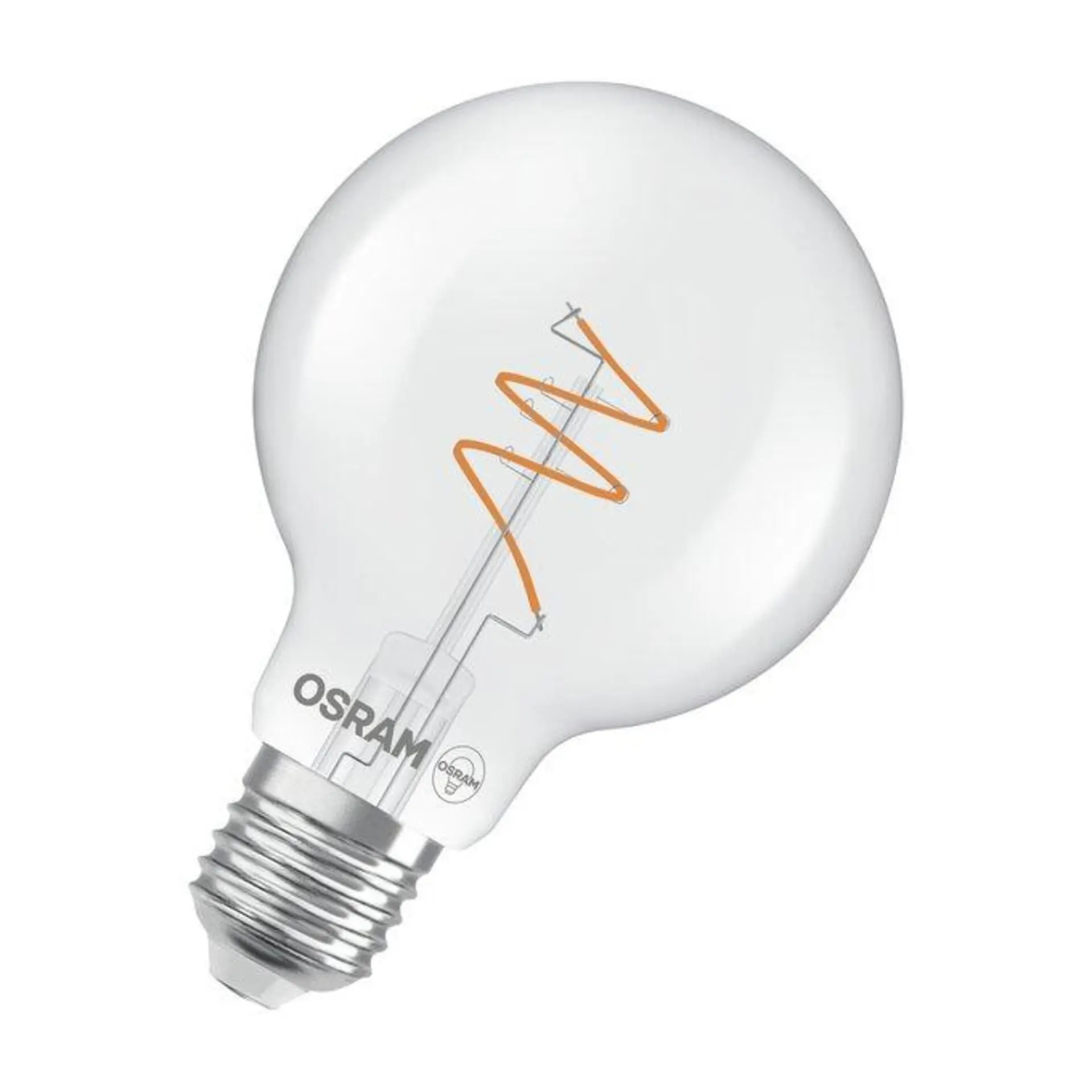 LEDVANCE LED žárovka Vintage 1906 Globe 80 Spiral 4,6 W E27 2700 K stmívatelná