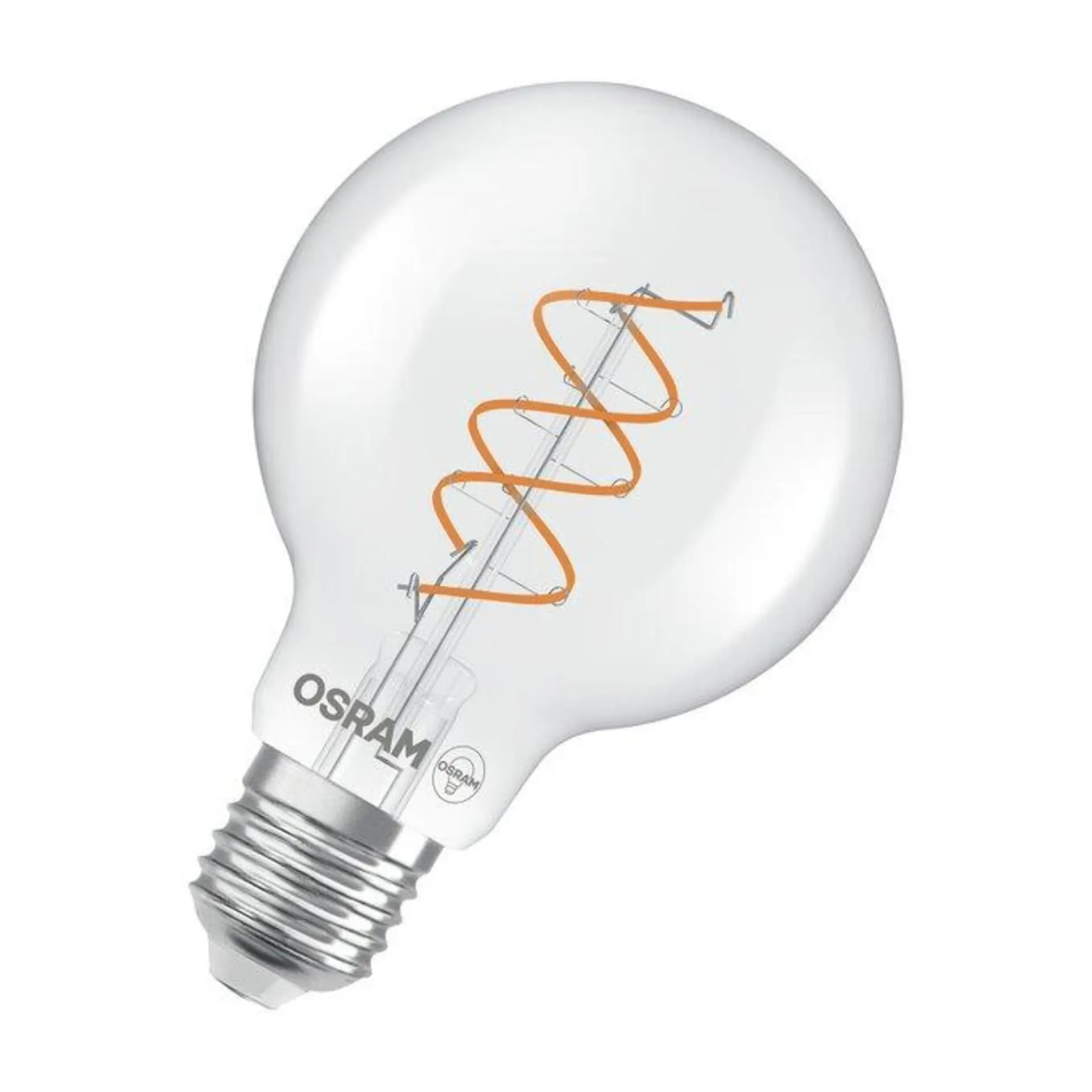 LEDVANCE LED žárovka Vintage 1906 Globe 80 Spiral 7,2 W E27 2700 K stmívatelná