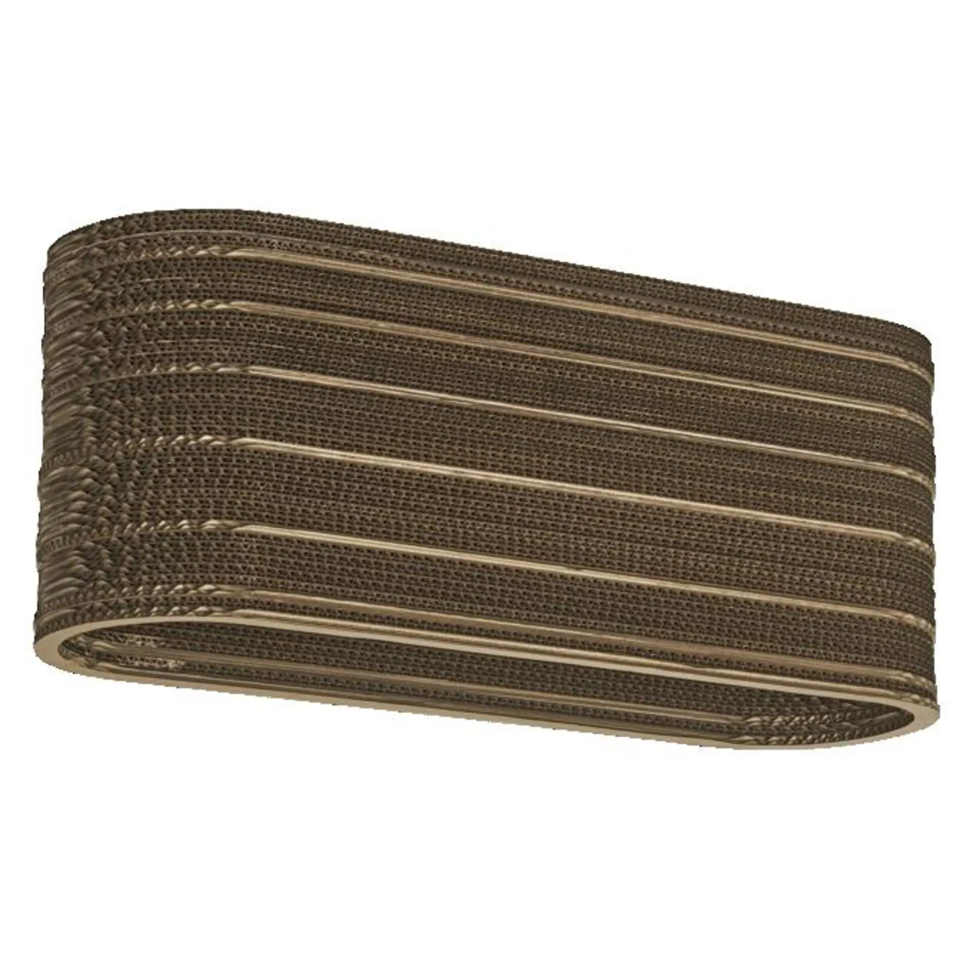 LEDVANCE stropní svítidlo Cardboard Oval 3xE27 hnědé 4058075837348