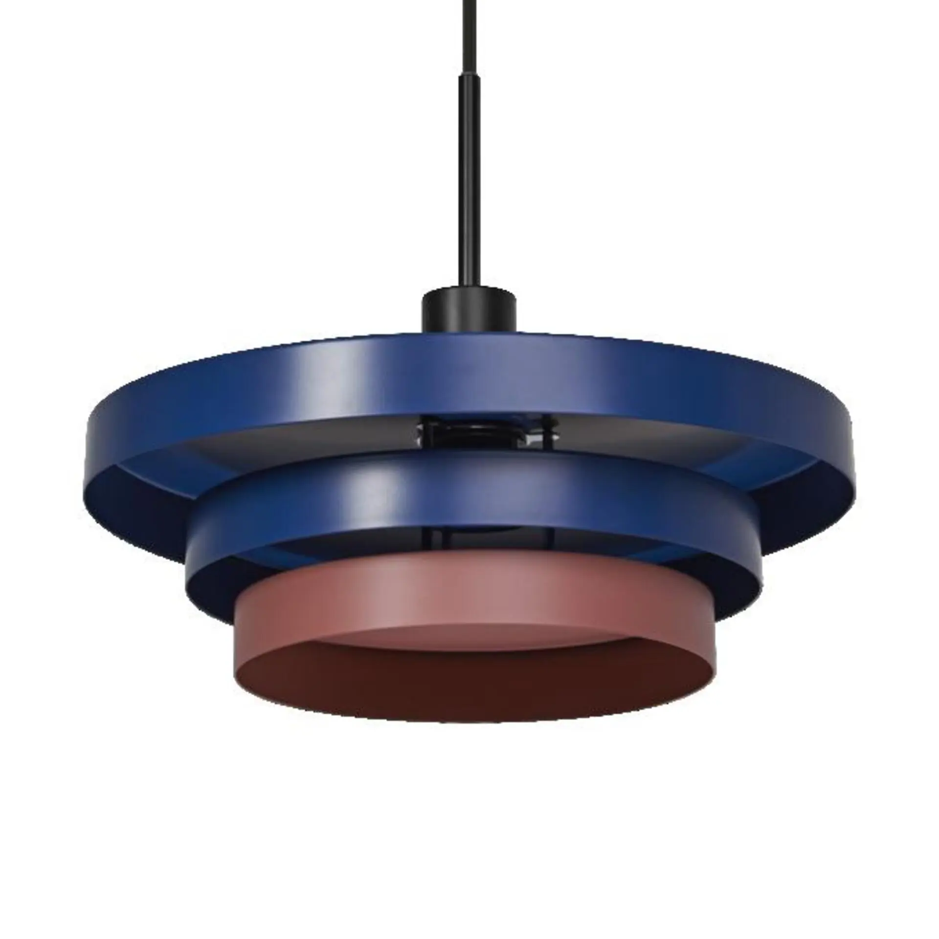 LEDVANCE závěsné svítidlo Layers E27 modré 4058075839007