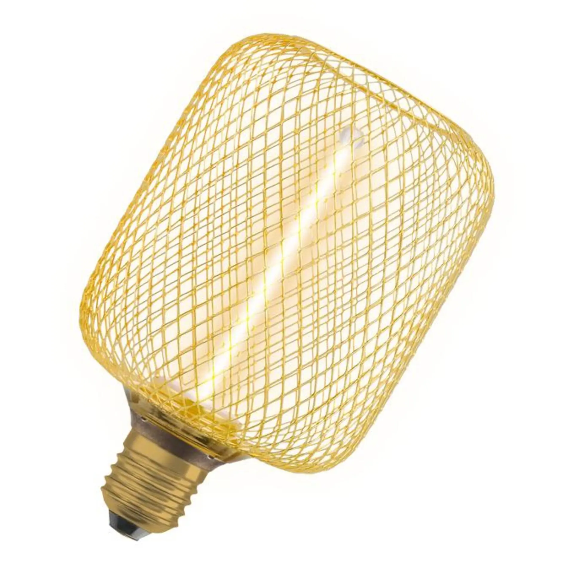 LEDVANCE DECOR LED STRAW FILAMENT SQUARE 100 16 GOLD DIM 3.5W 818 E27 4058075840188