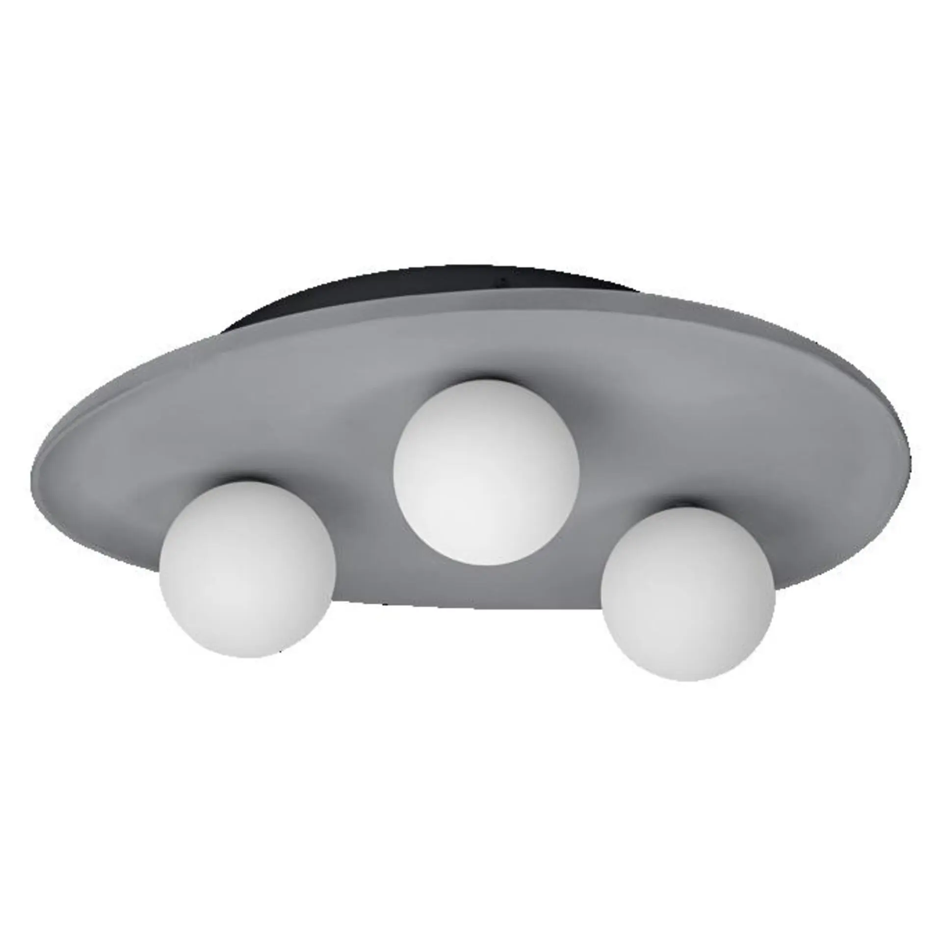 LEDVANCE stropní svítidlo Concrete Nest 3xG9 šedé 4058075841161