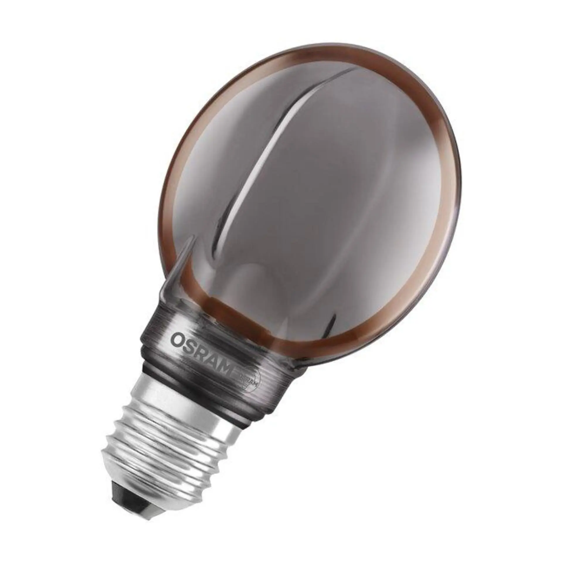 LEDVANCE LED žárovka Vintage 1906 Globe 80 Filament 4 W E27 1800 K stmívatelná kouřová