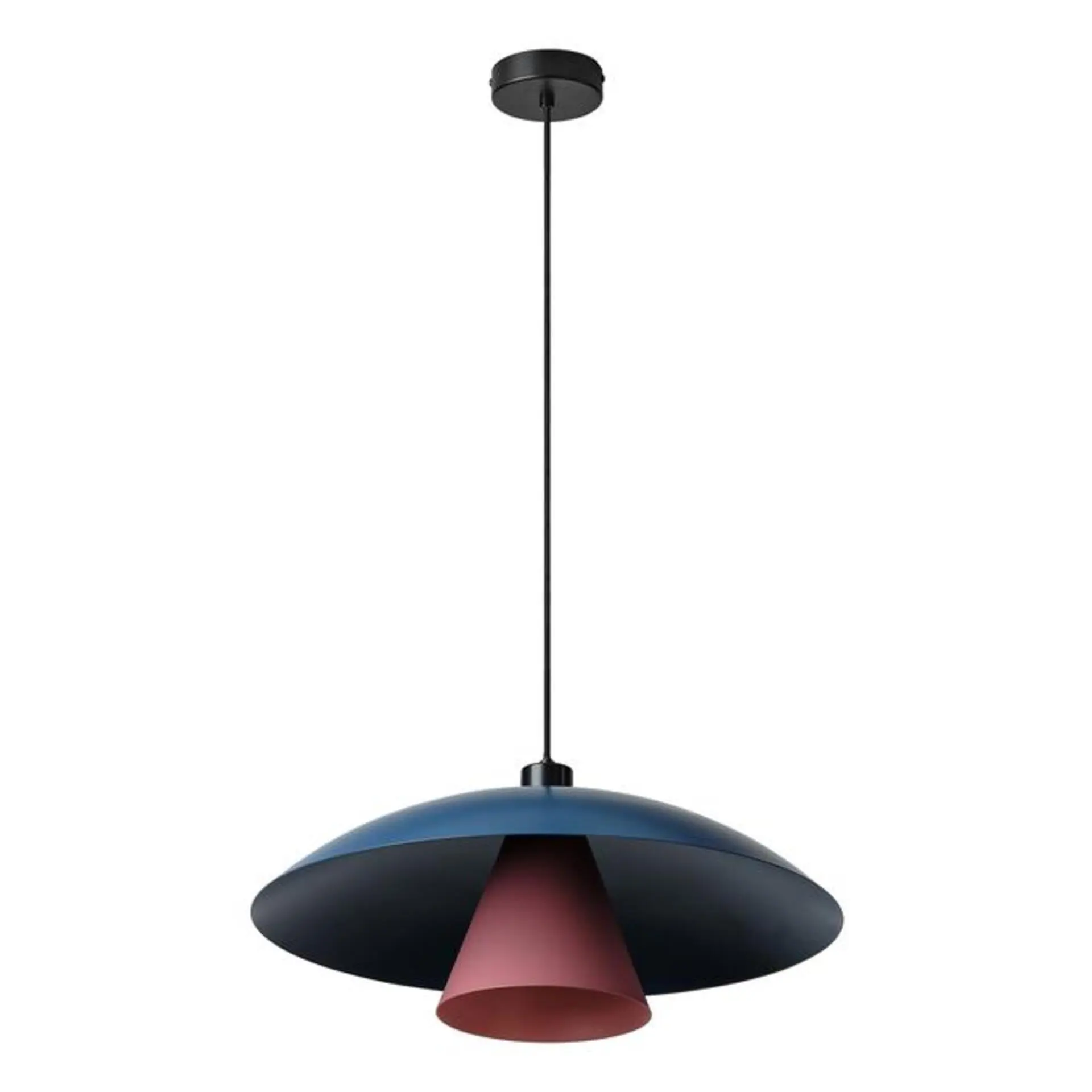 LEDVANCE závěsné svítidlo Decor Flying Mushroom E27 220-240 V modrá/růžová