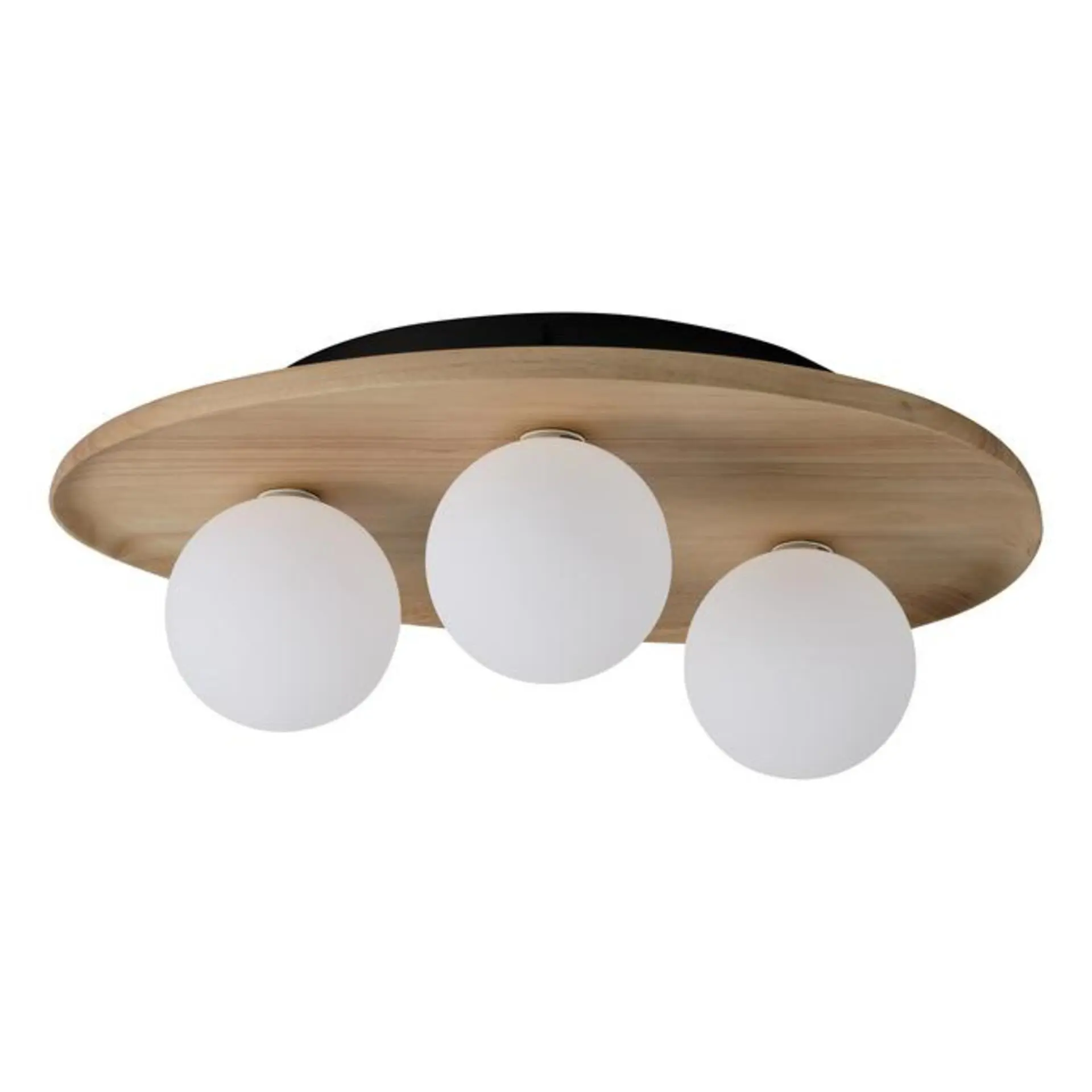 Stropní svítidlo Wood Nest, 1x G9, Hnědé