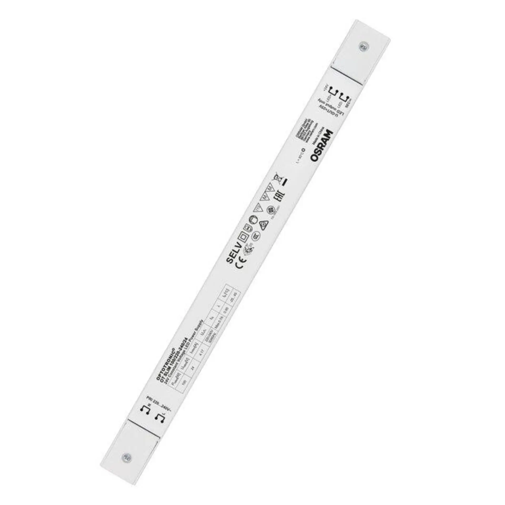 LEDVANCE napáječ OT SLIM 100 W 220-240 V na 24 V DC