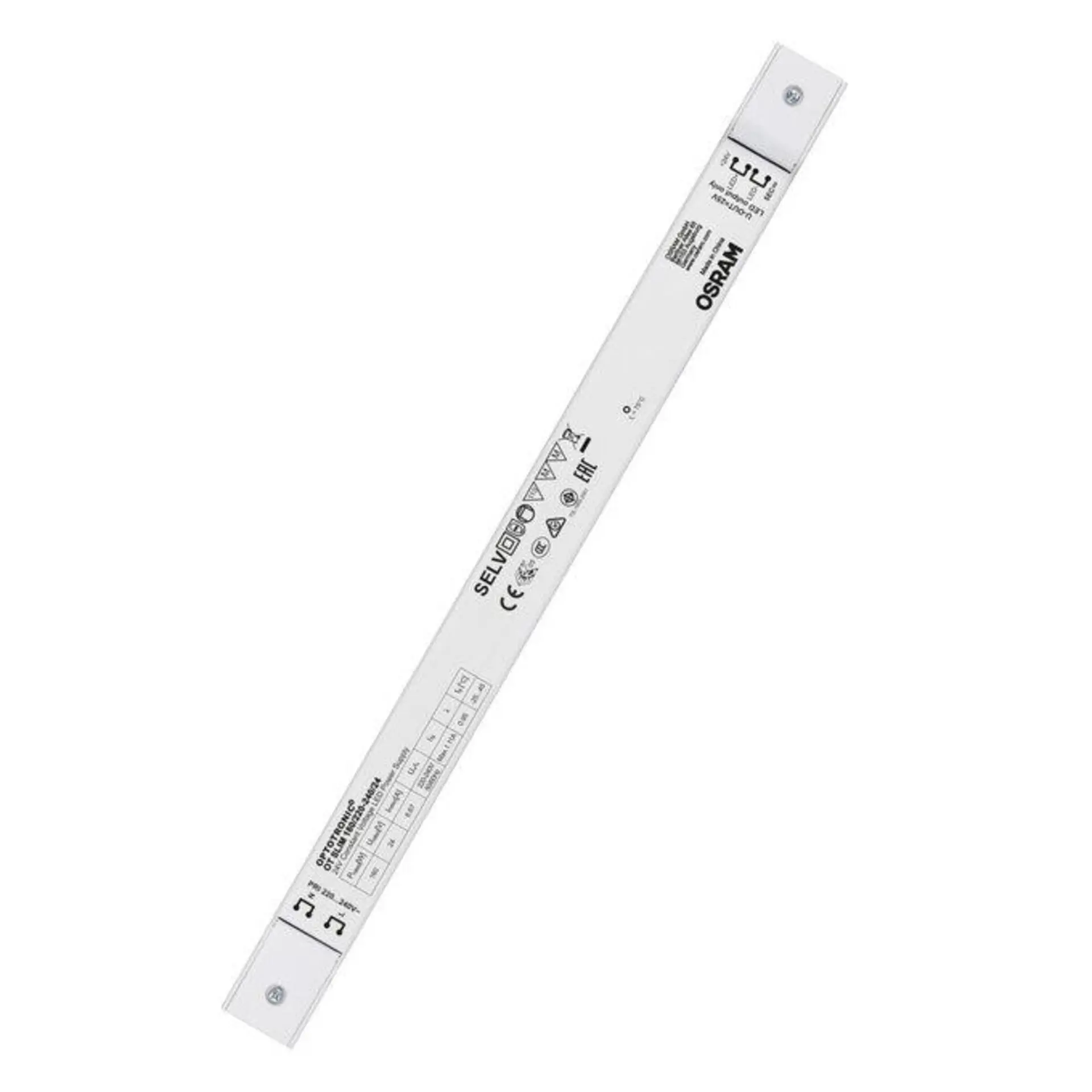 LEDVANCE napáječ OT SLIM 160 160 W 220-240 V 24 V DC