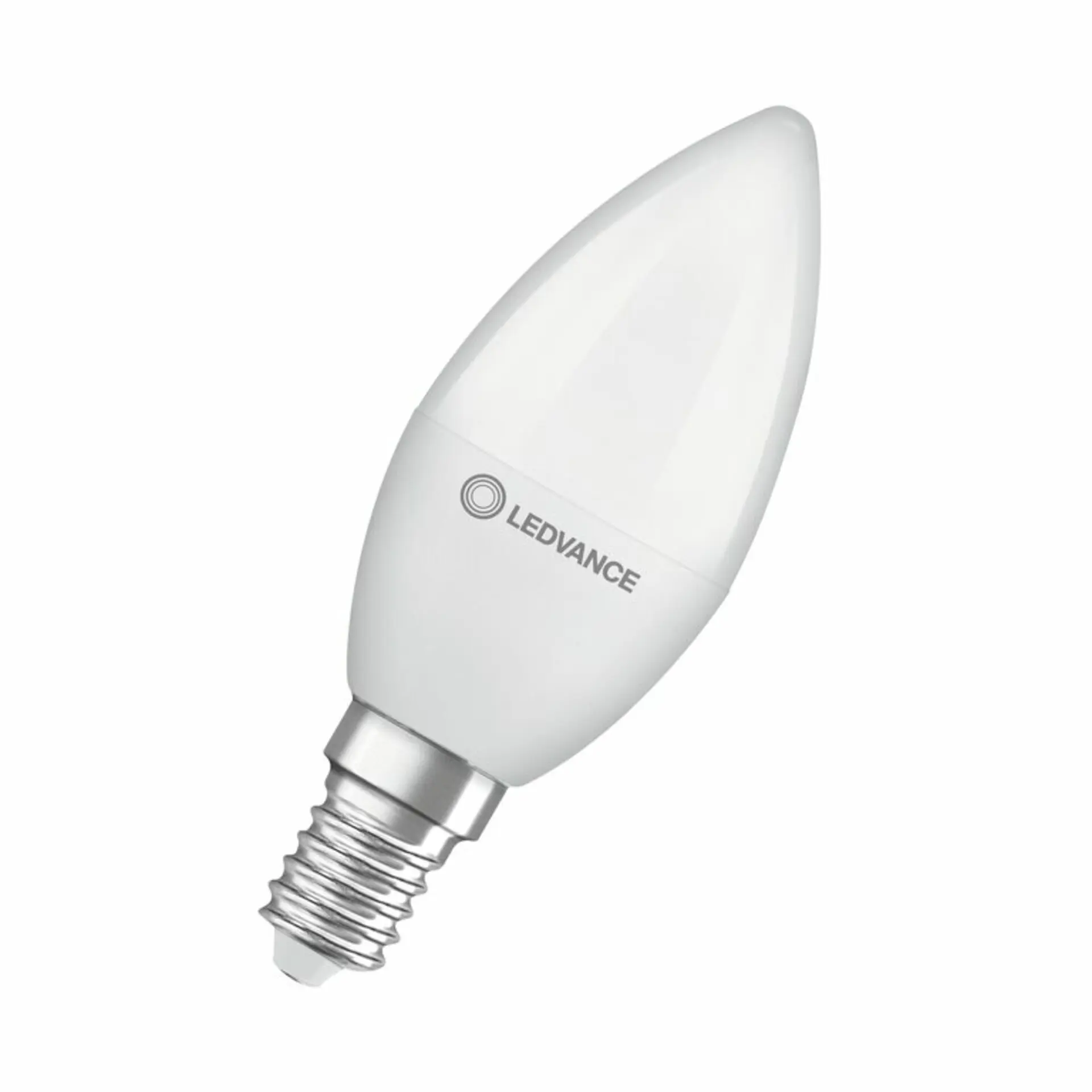 LED žárovka E14 LEDVANCE CL B FR 4,9W (40W) studená bílá (6500K) svíčka