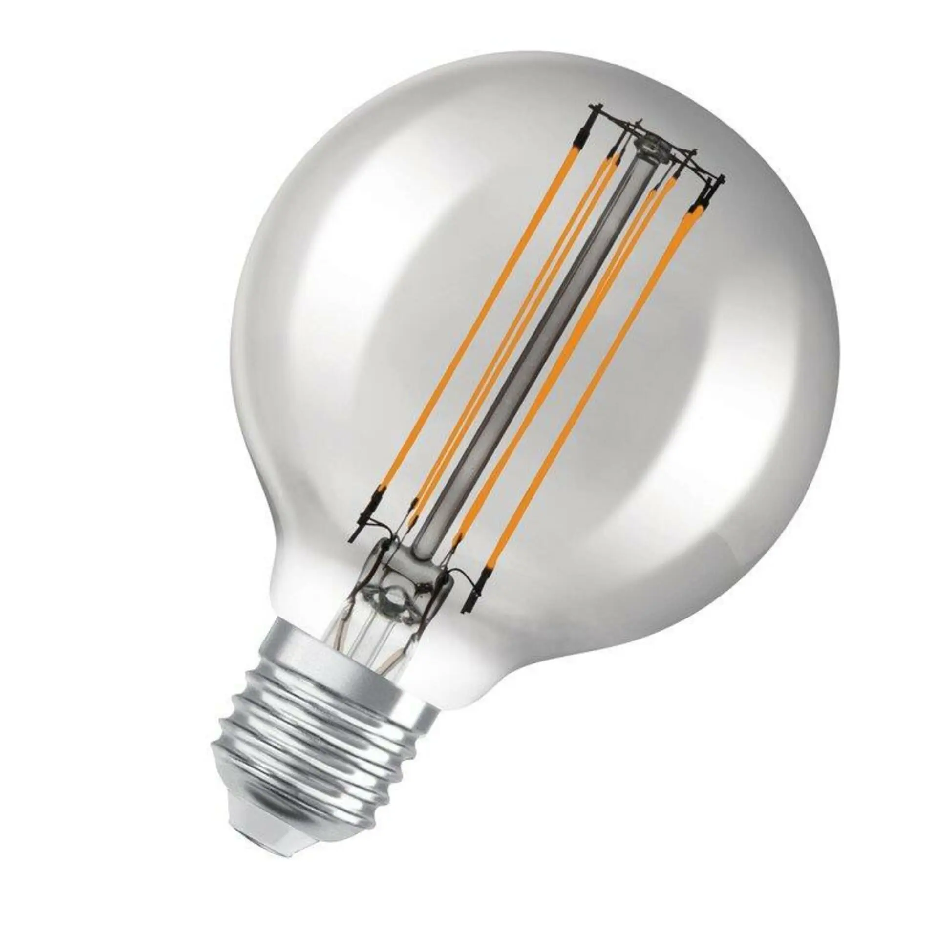 Stmívatelná vintage LED žárovka E27 11 W GLOBE, teplá bílá
