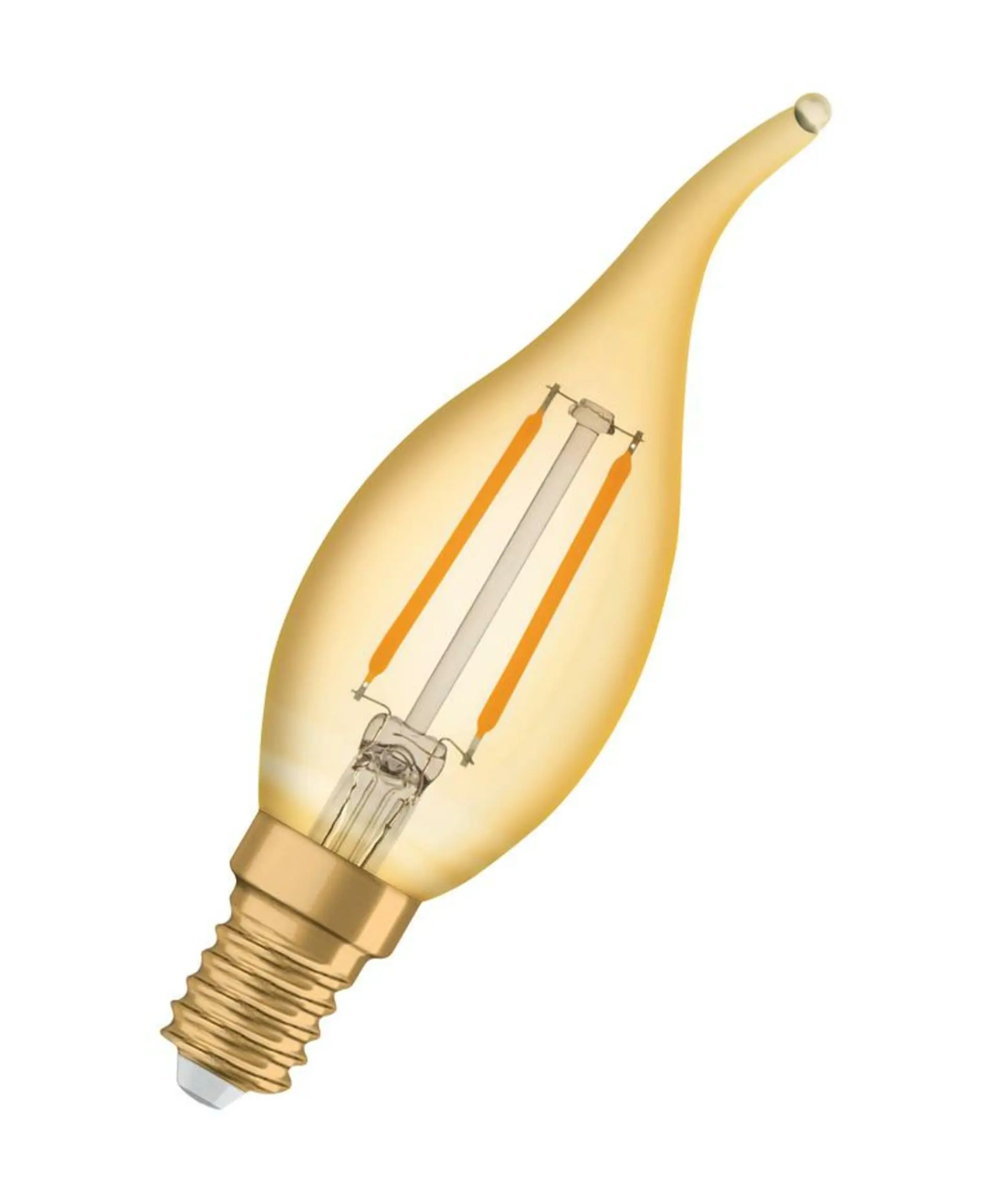 Atypická LED žárovka E14 2,5 W VINTAGE CLASSIC BA, teplá bílá