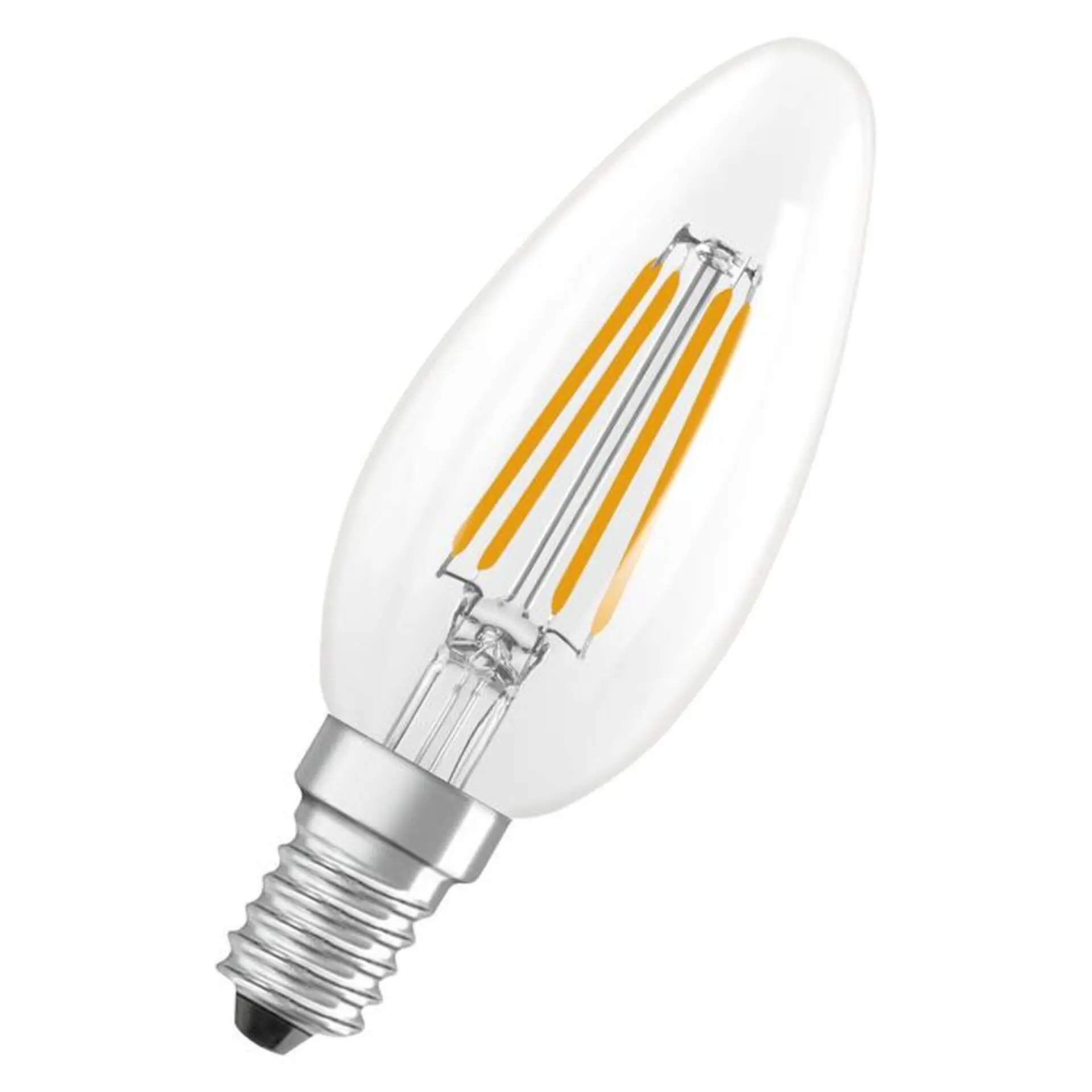 LEDVANCE LED Classic B 60 Filament třída A S 3.8W 827 čirá E14 4099854255304