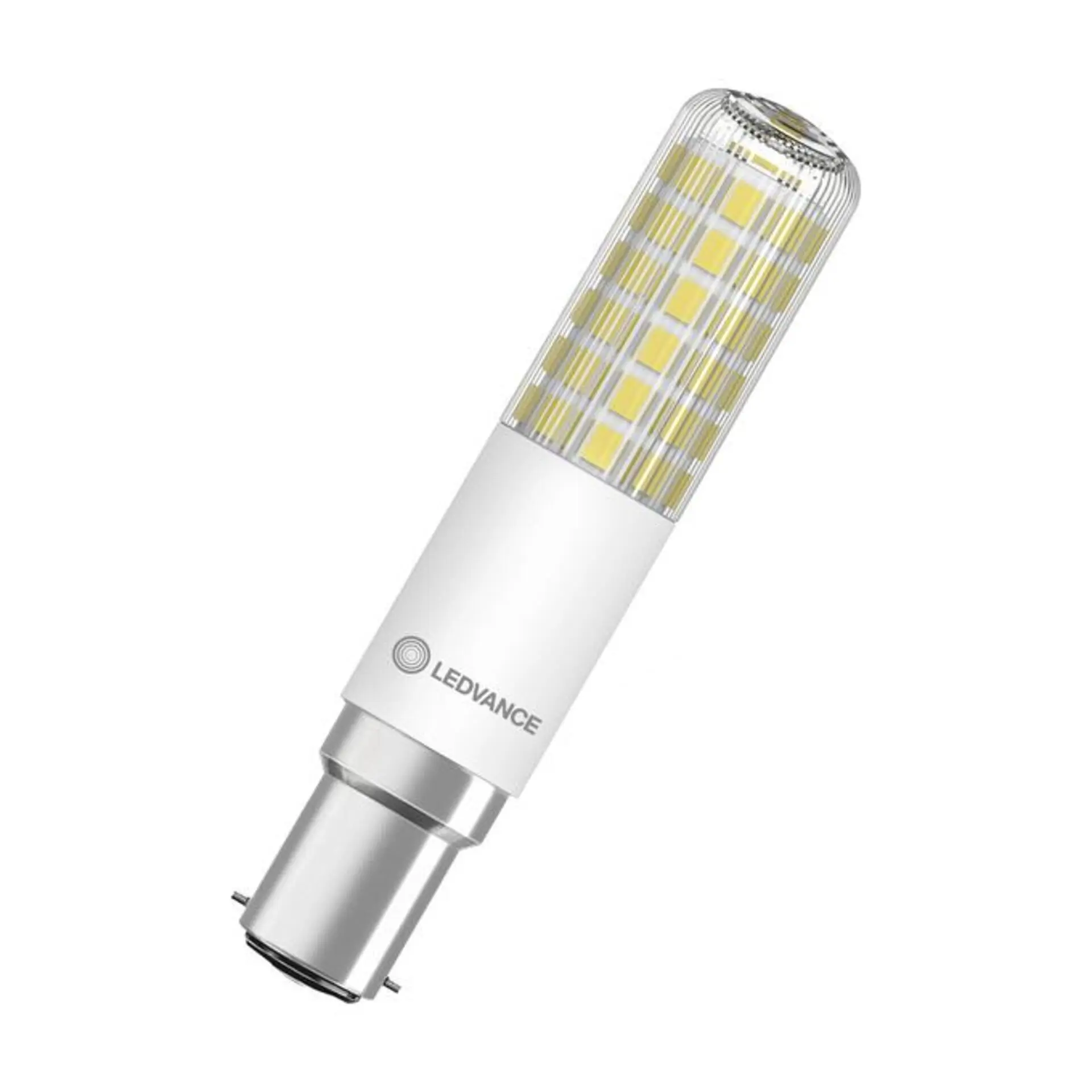 LEDVANCE LED T Slim 75 320° DIM P 8W 827 čirá B15d 4099854267178