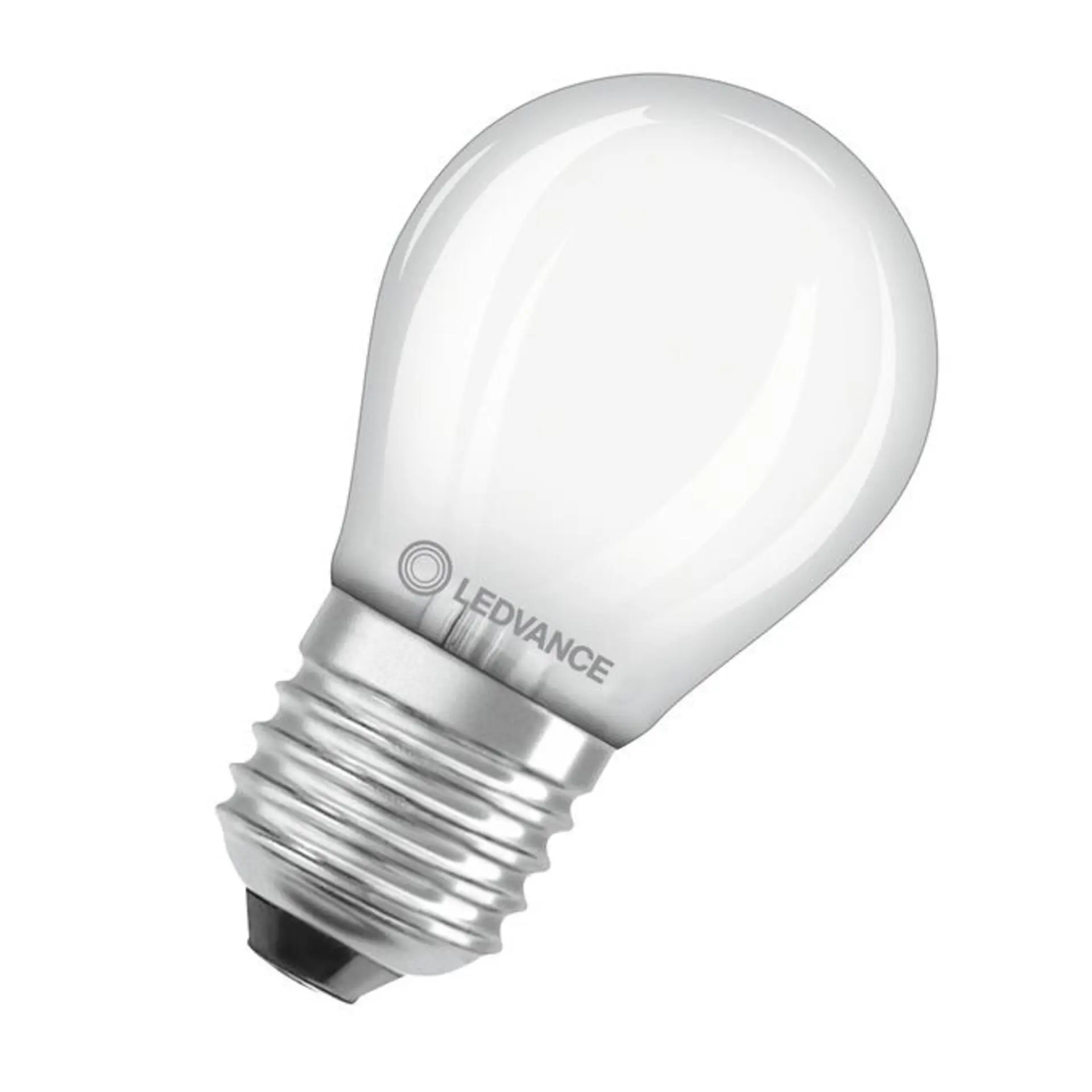 LEDVANCE LED Classic P 25 Filament třída A S 1.2W 827 matná E27 4099854281990