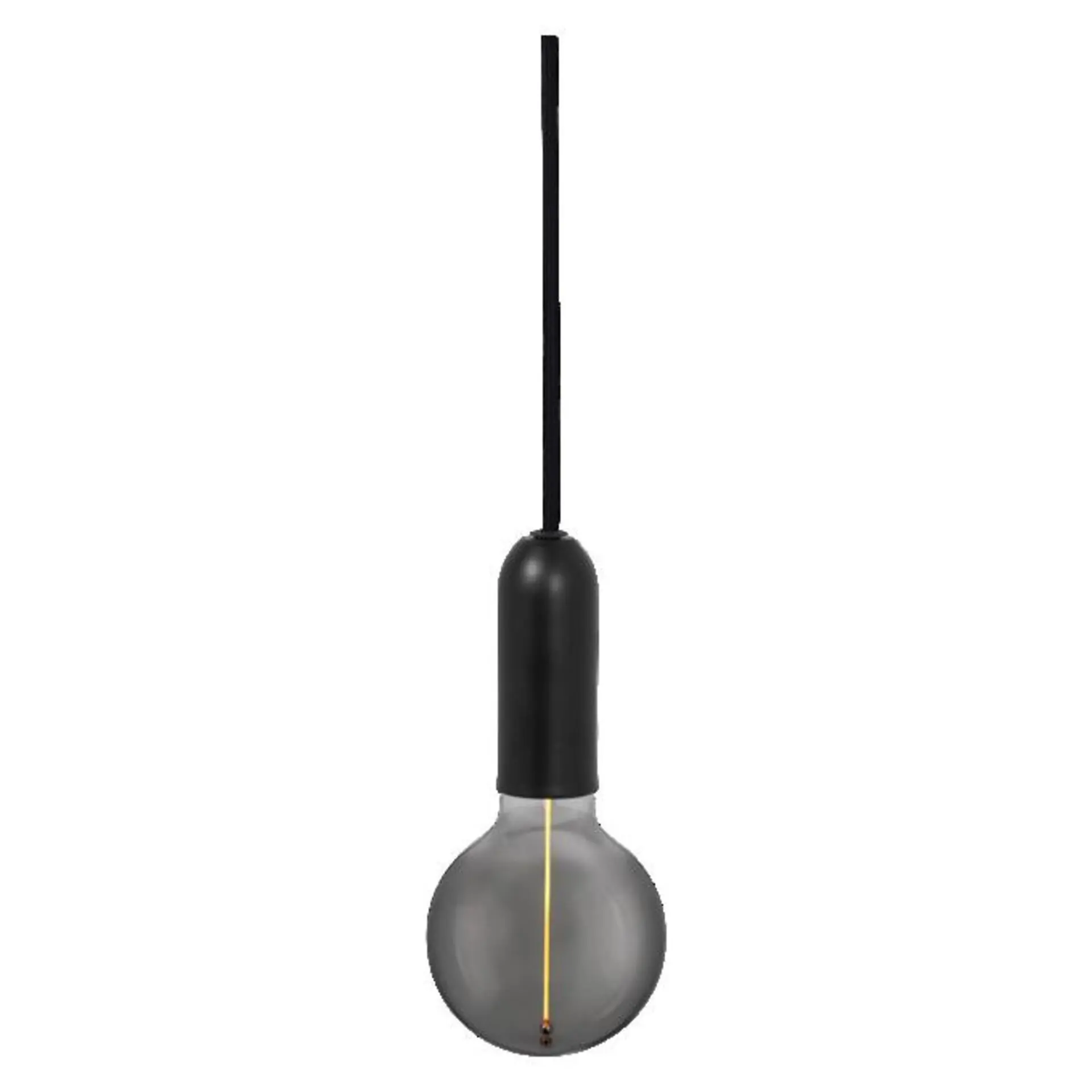 LEDVANCE Vintage 1906 - Stropní svítidlo Pendulum Round, černá 4099854419515