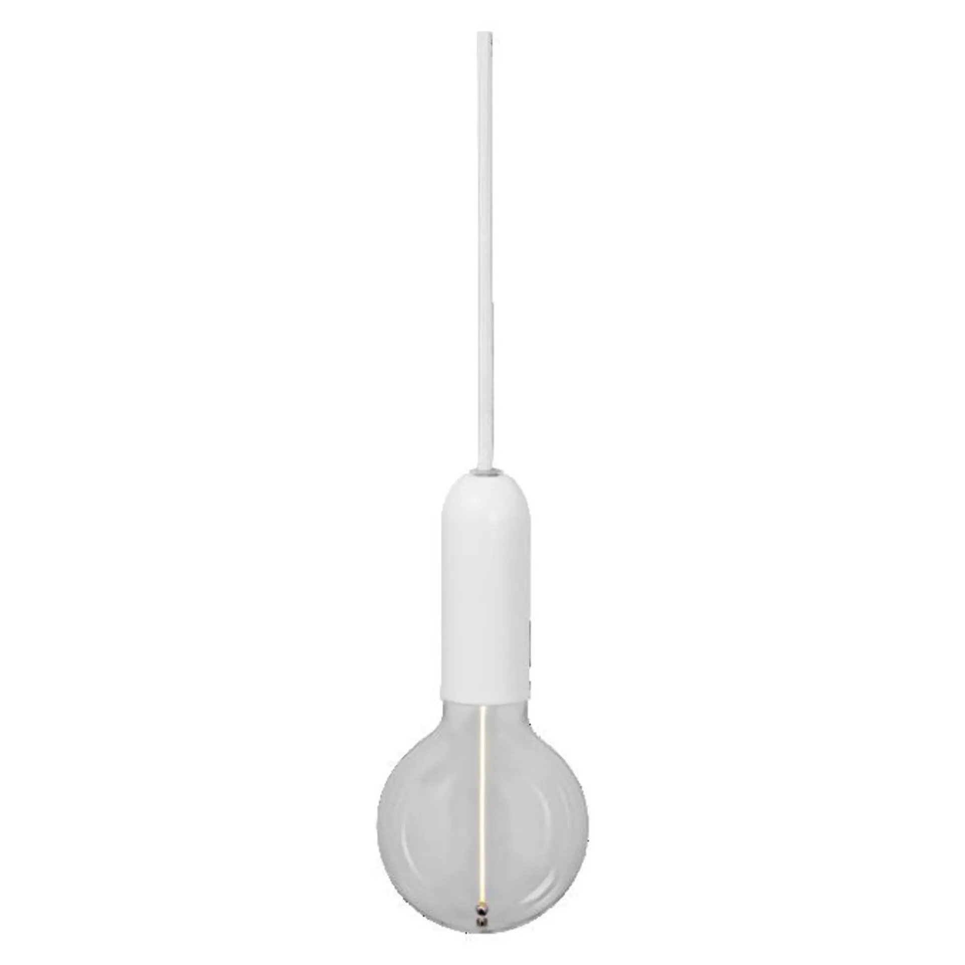 Bílé stropní svítidlo E27 max 15 W VINTAGE ROUND OSRAM