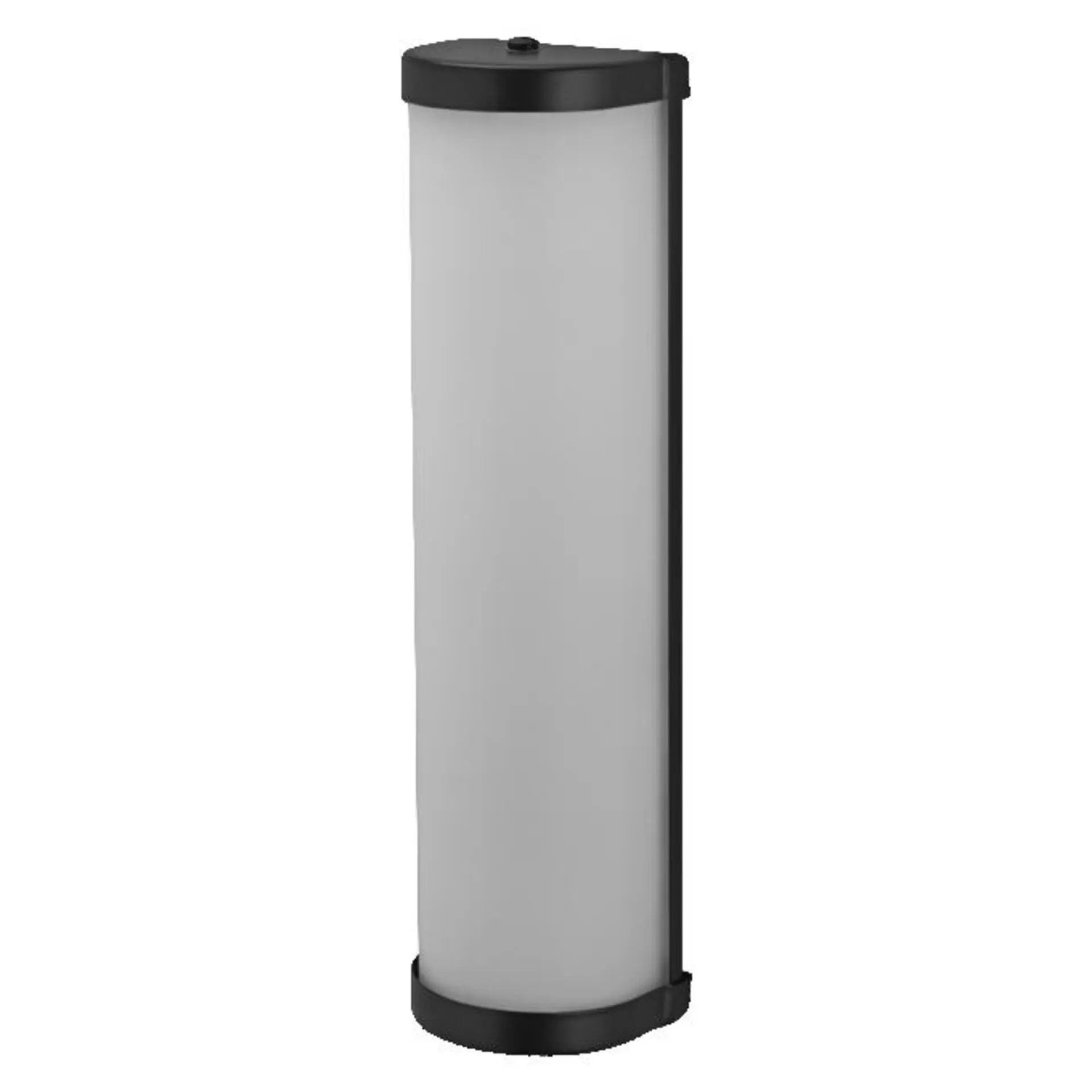 Černé koupelnové LED nástěnné svítidlo CYLINDER 320mm OSRAM
