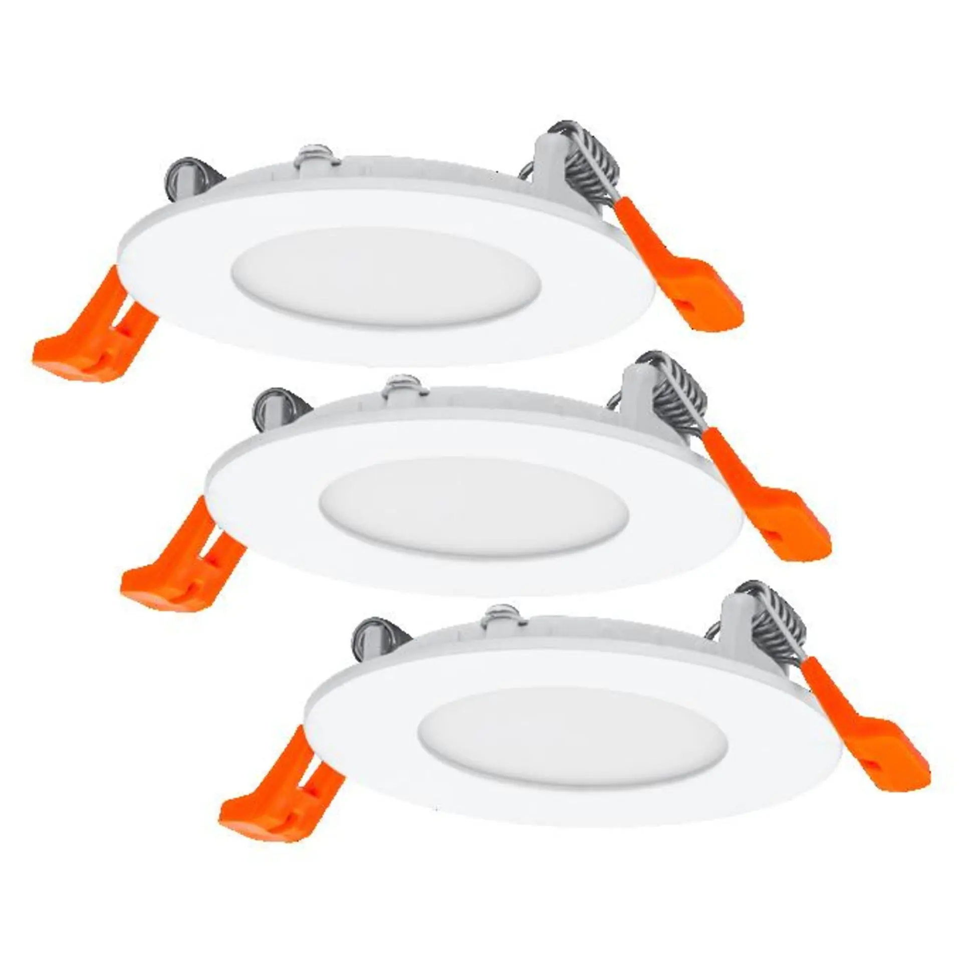 LEDVANCE vestavné LED svítidlo Downlight Slim Set 3× 4,5 W 3000 K 720 lm průměr 85 mm
