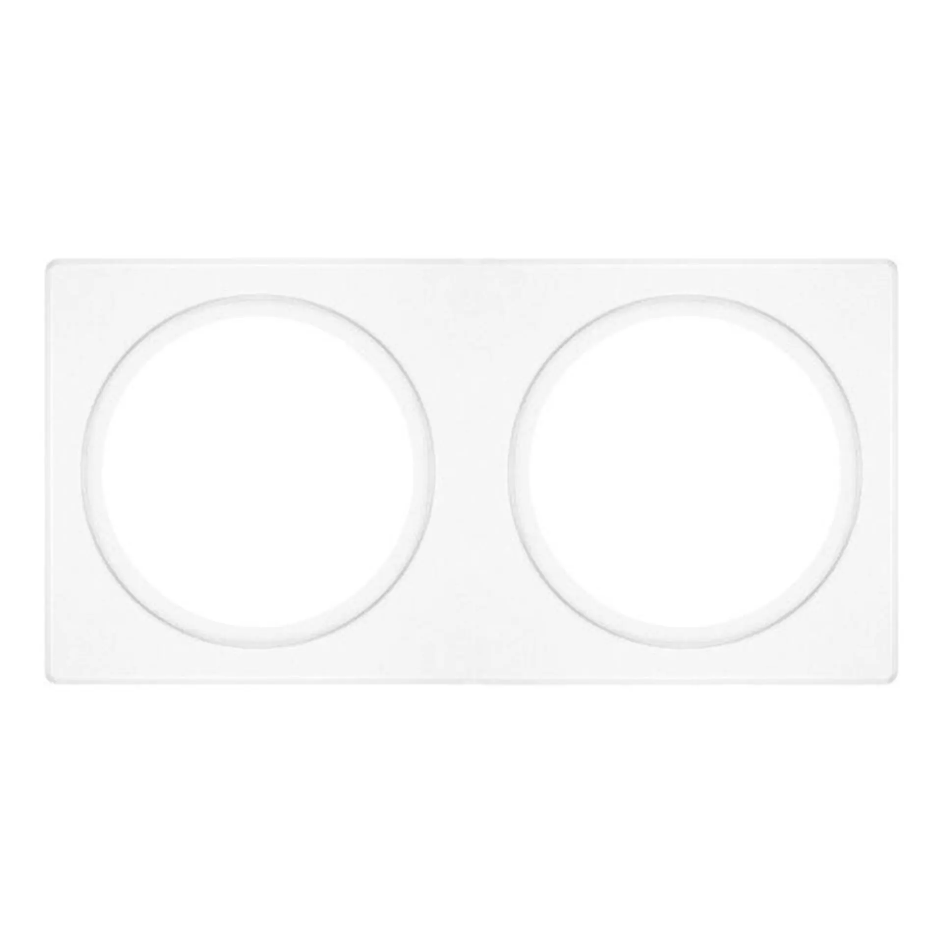 LEDVANCE SPOT FRAME 100X200 2X D68 WT 4099854460029