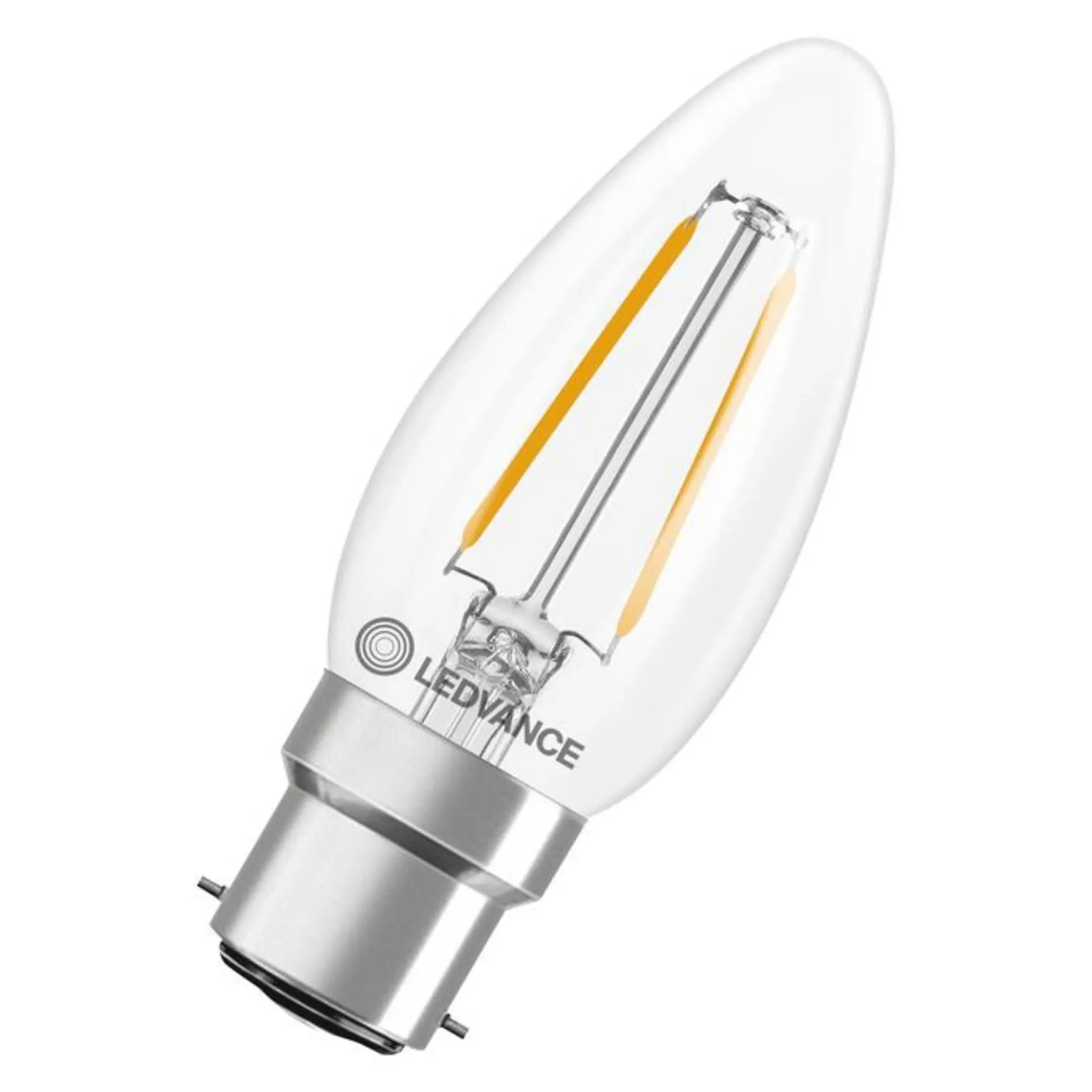 LEDVANCE LED Classic B 25 Filament P 1.8W 827 čirá B22d 4099854466175