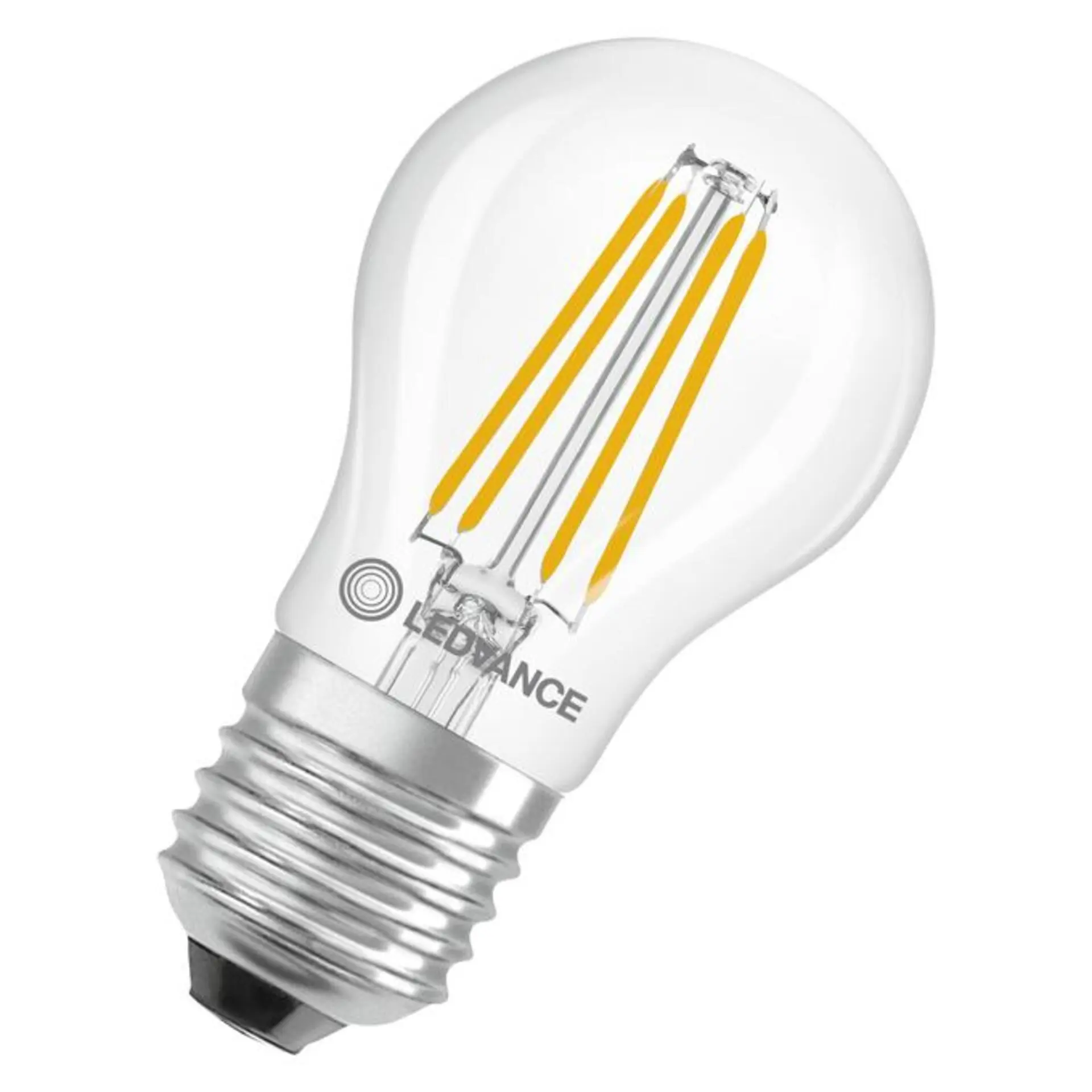 LEDVANCE LED Classic P 40 Filament V 4W 827 čirá E27 4099854482441