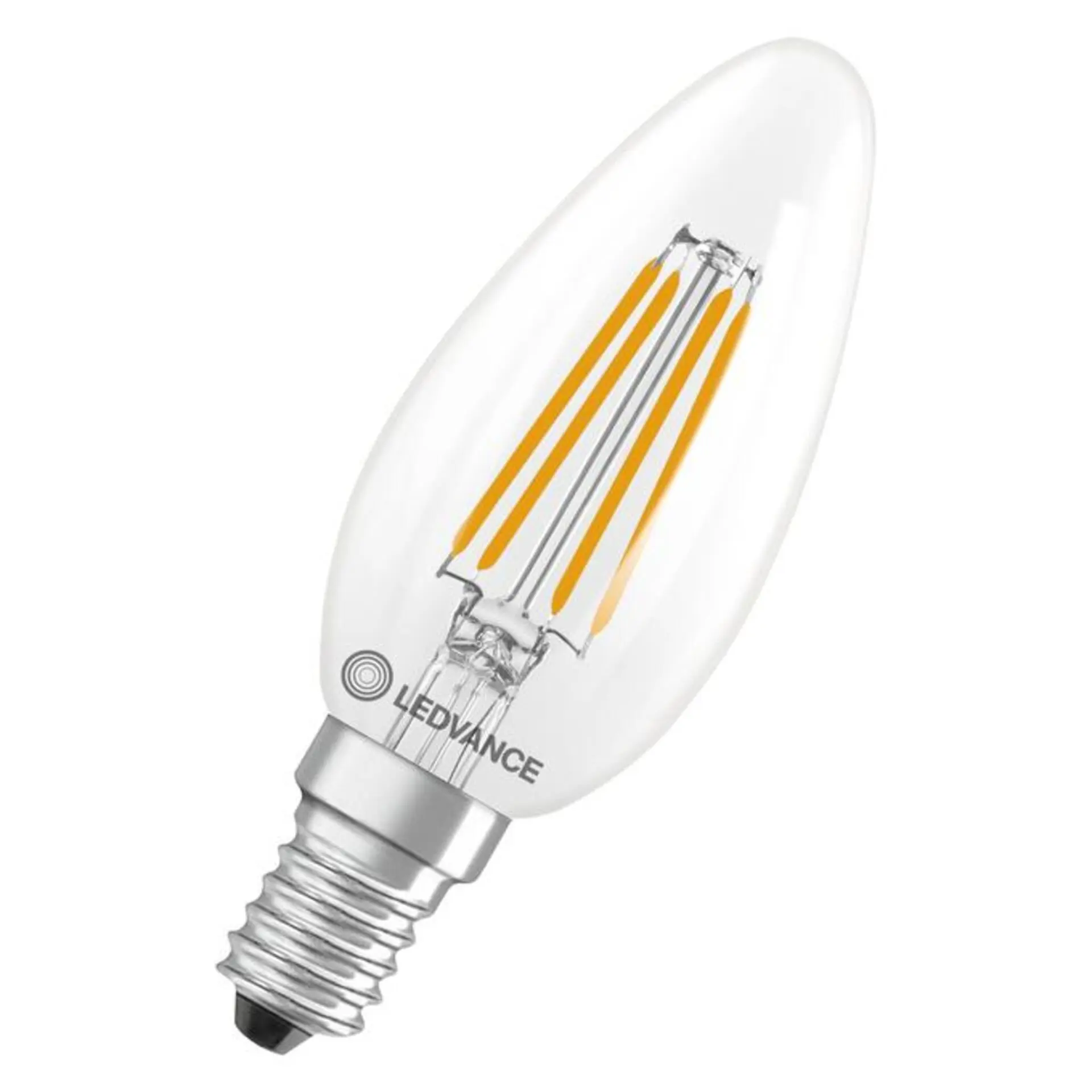 LEDVANCE LED Classic B 40 Filament V 4W 830 Clear E14 4099854484131