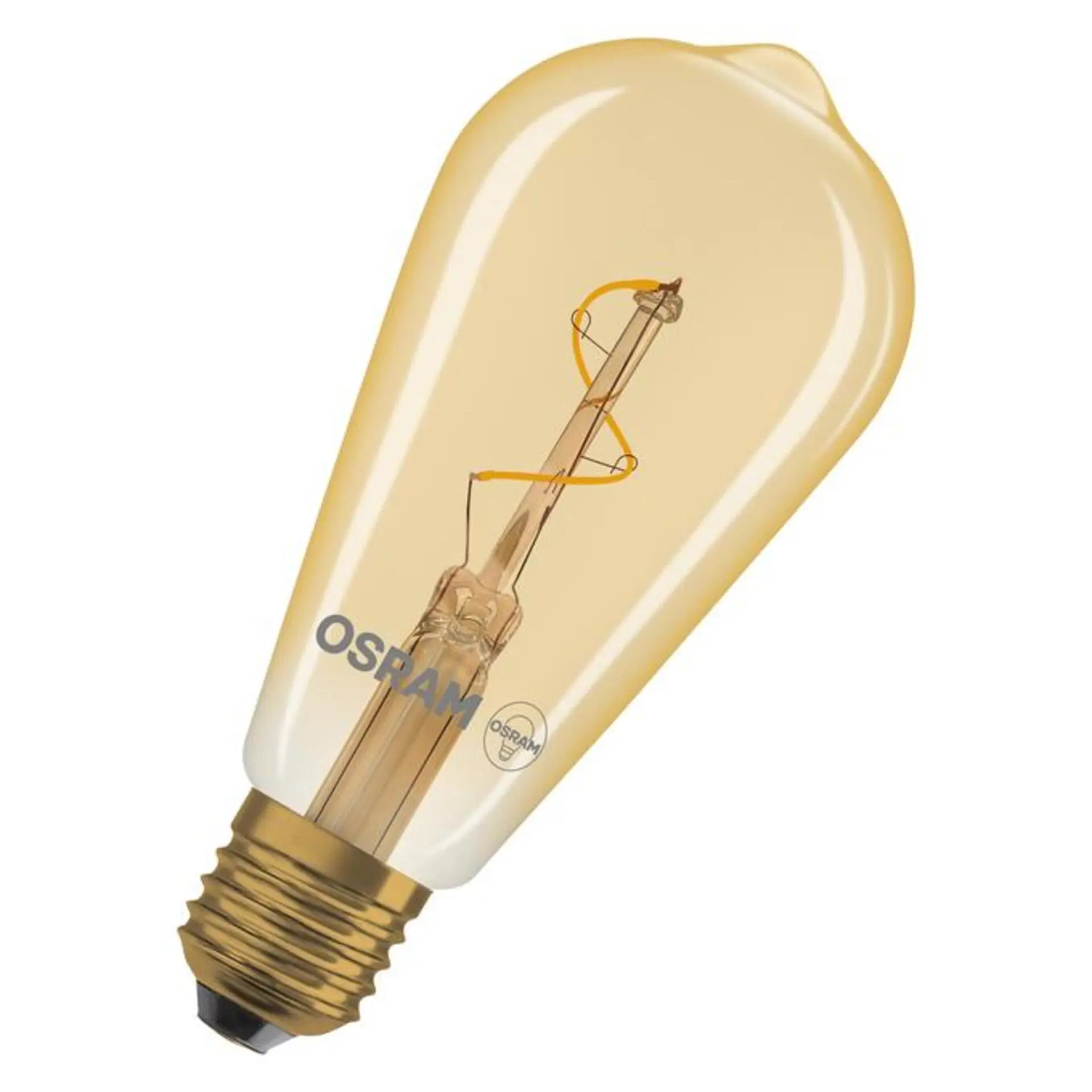 LEDVANCE Vintage 1906 Edison Spiral Filament 1.8W 822 Gold E27 4099854551840