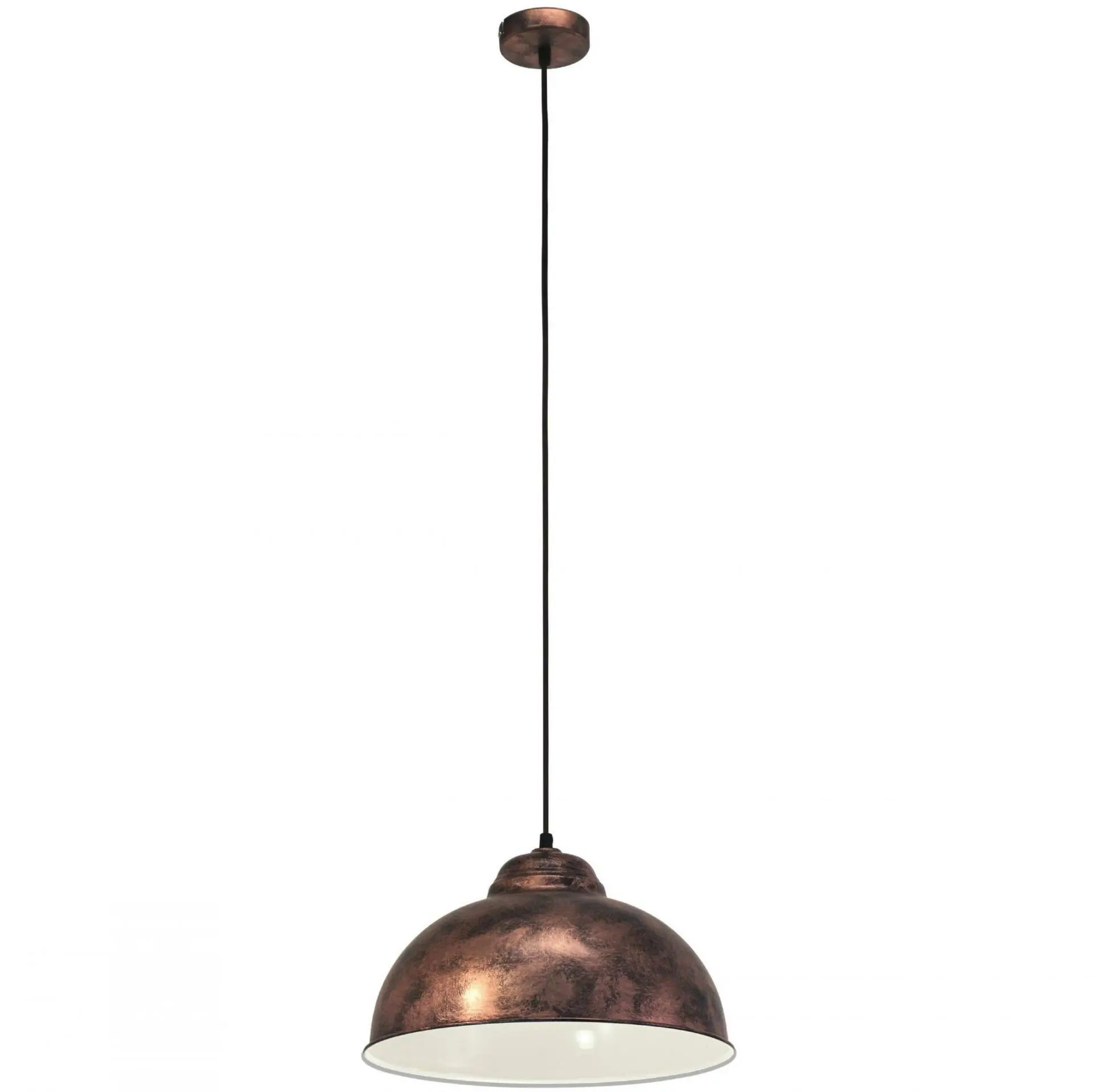 EGLO Kovové závěsné svítidlo TRURO 2 1x60W E27 49248