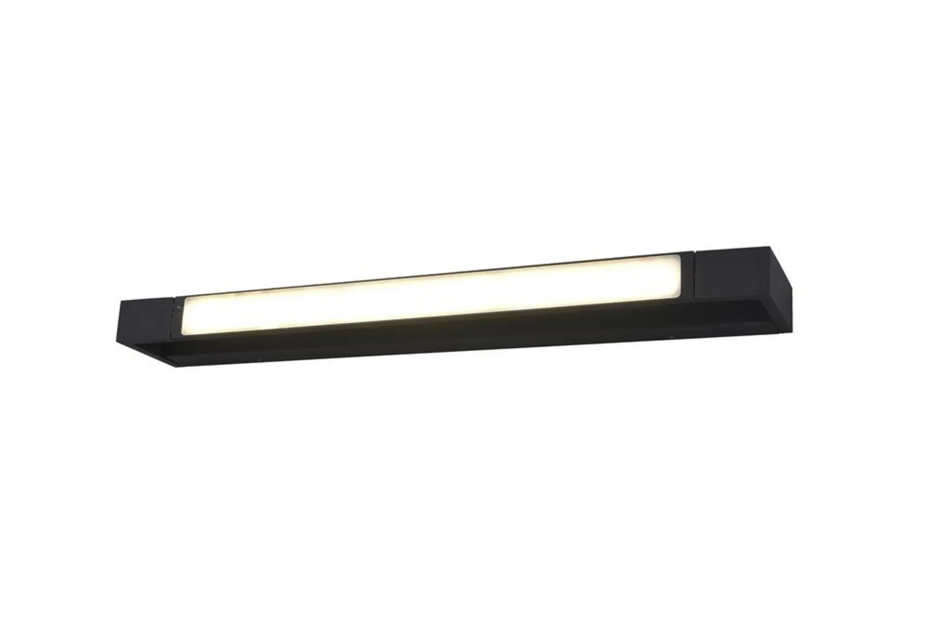 AZZ AZ2898 LED Koupelnové nástěnné svítidlo Azzardo Dali 120 3000K black AZ2898 36W 4320lm 3000K IP44 120cm černé - AZZARDO