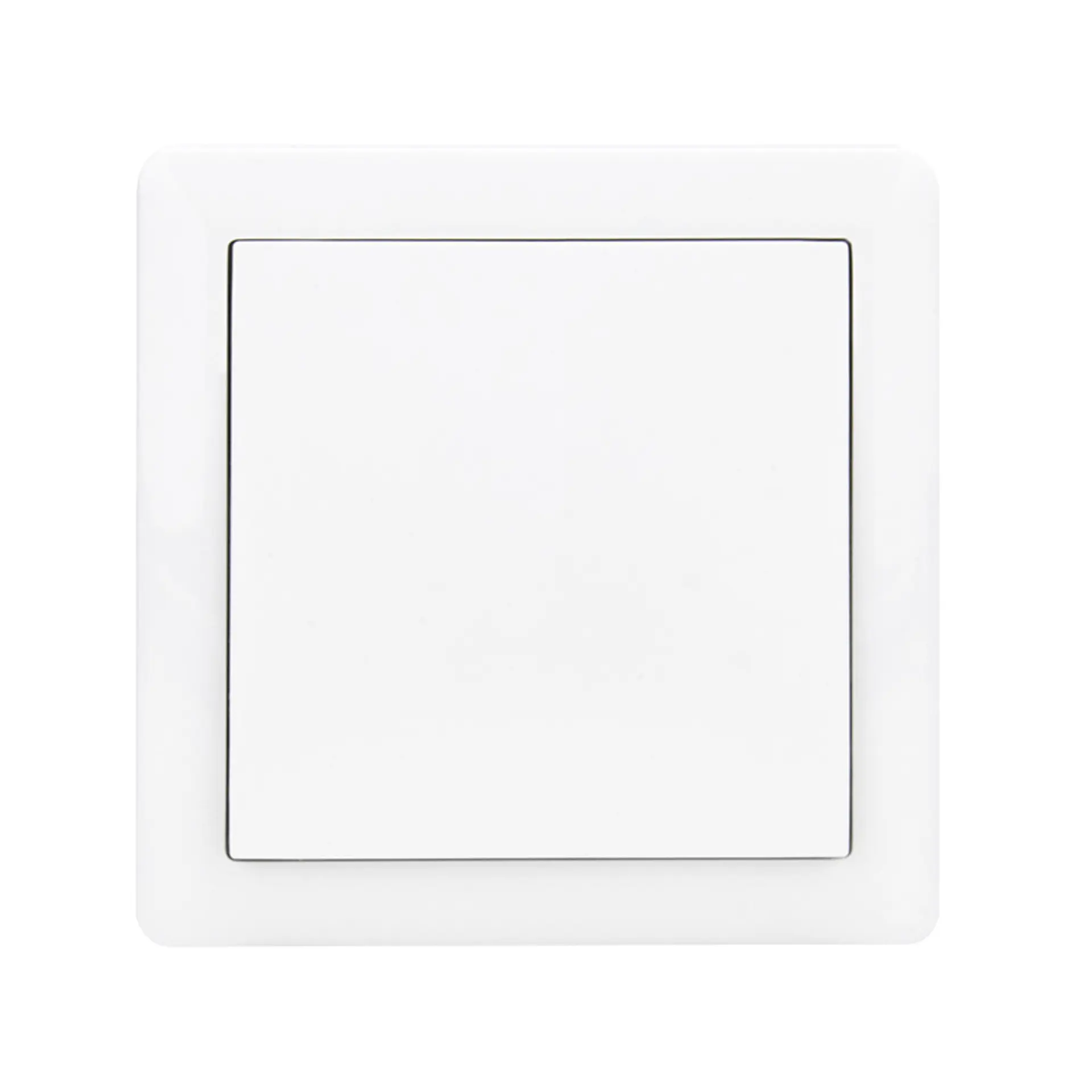 Solight vypínač Slim č. 7 křížový, bílý 5B114