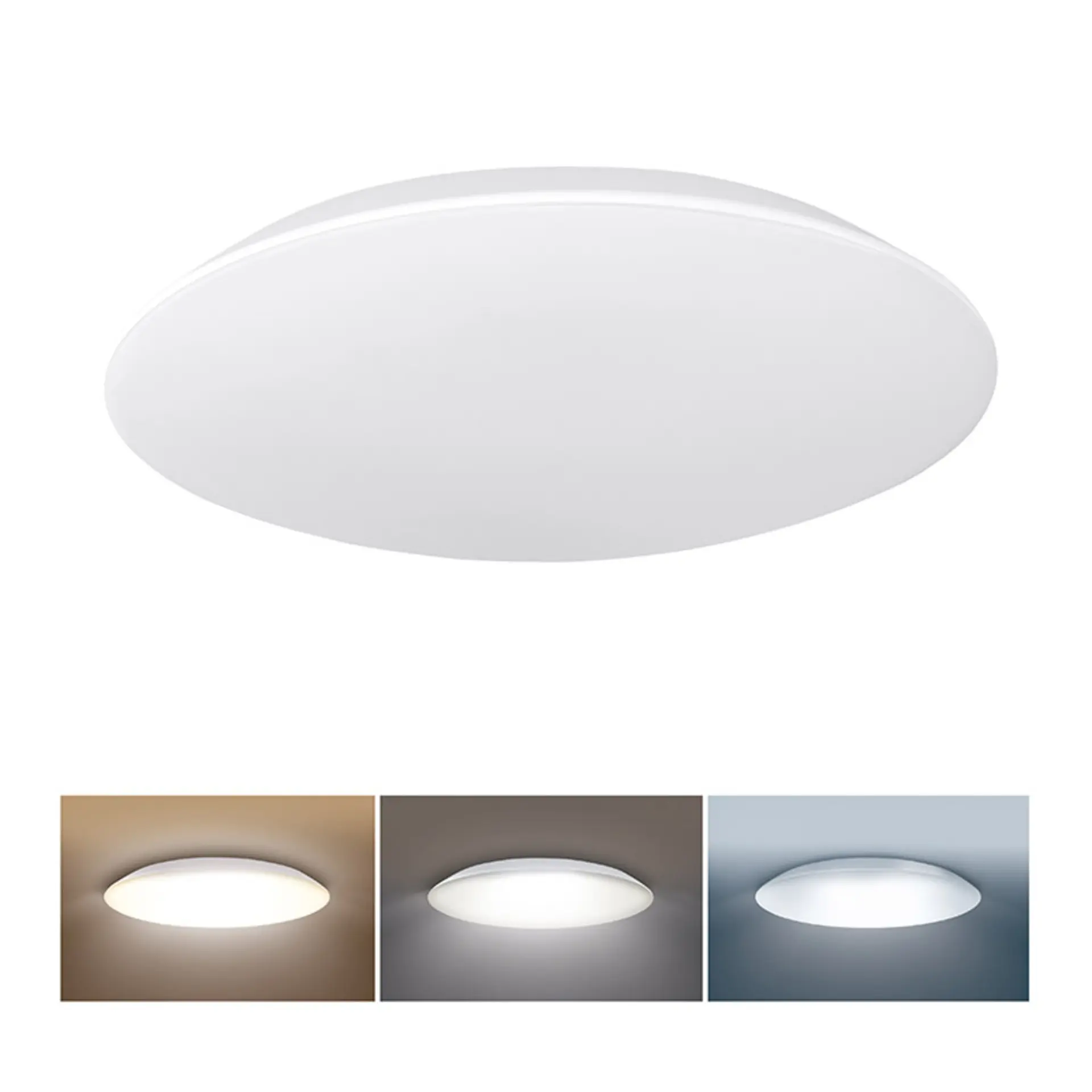 Solight LED osvětlení Adrano s ochranou proti vlhkosti, IP54, 12W, 1020lm, 3CCT, 23cm WO822