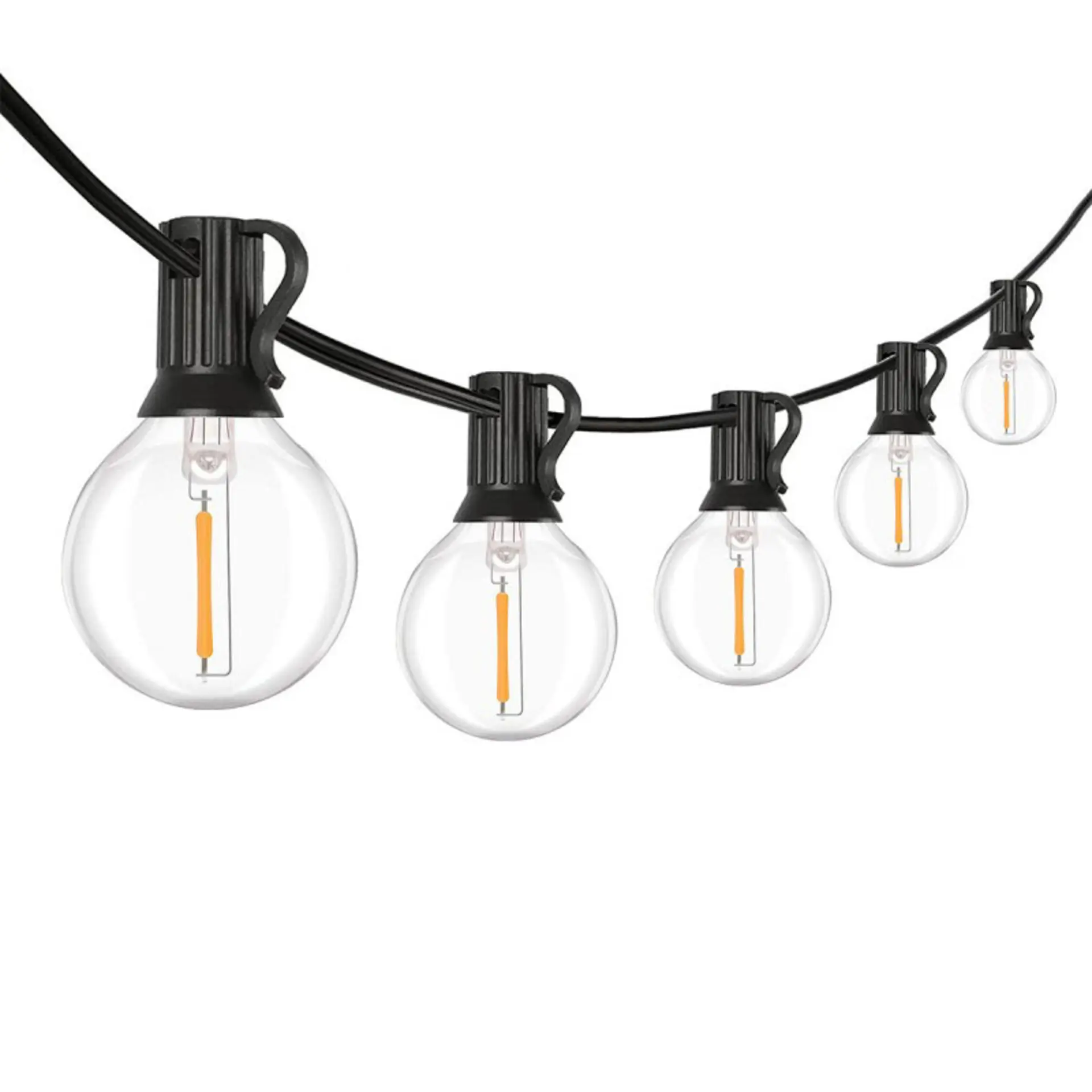Solight LED venkovní řetěz s žárovkami, 10 žárovek, 5m+3m, 500lm, teplá bílá WO794-2