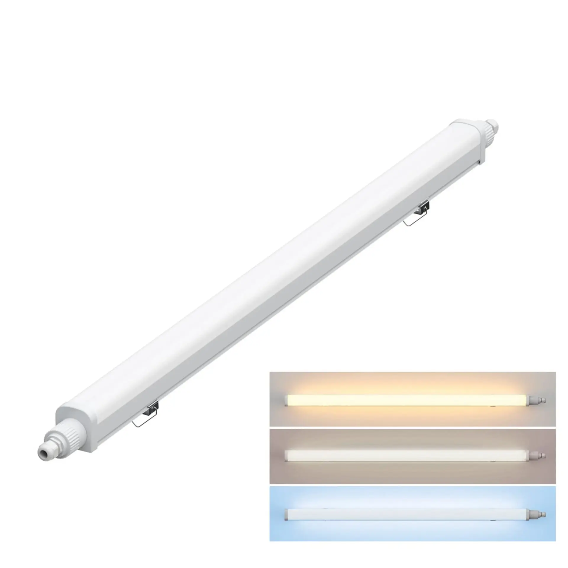 Solight LED osvětlení prachotěsné, IP65, 36W, 4320lm, 3CCT - volitelná chromatičnost, 127cm WO536