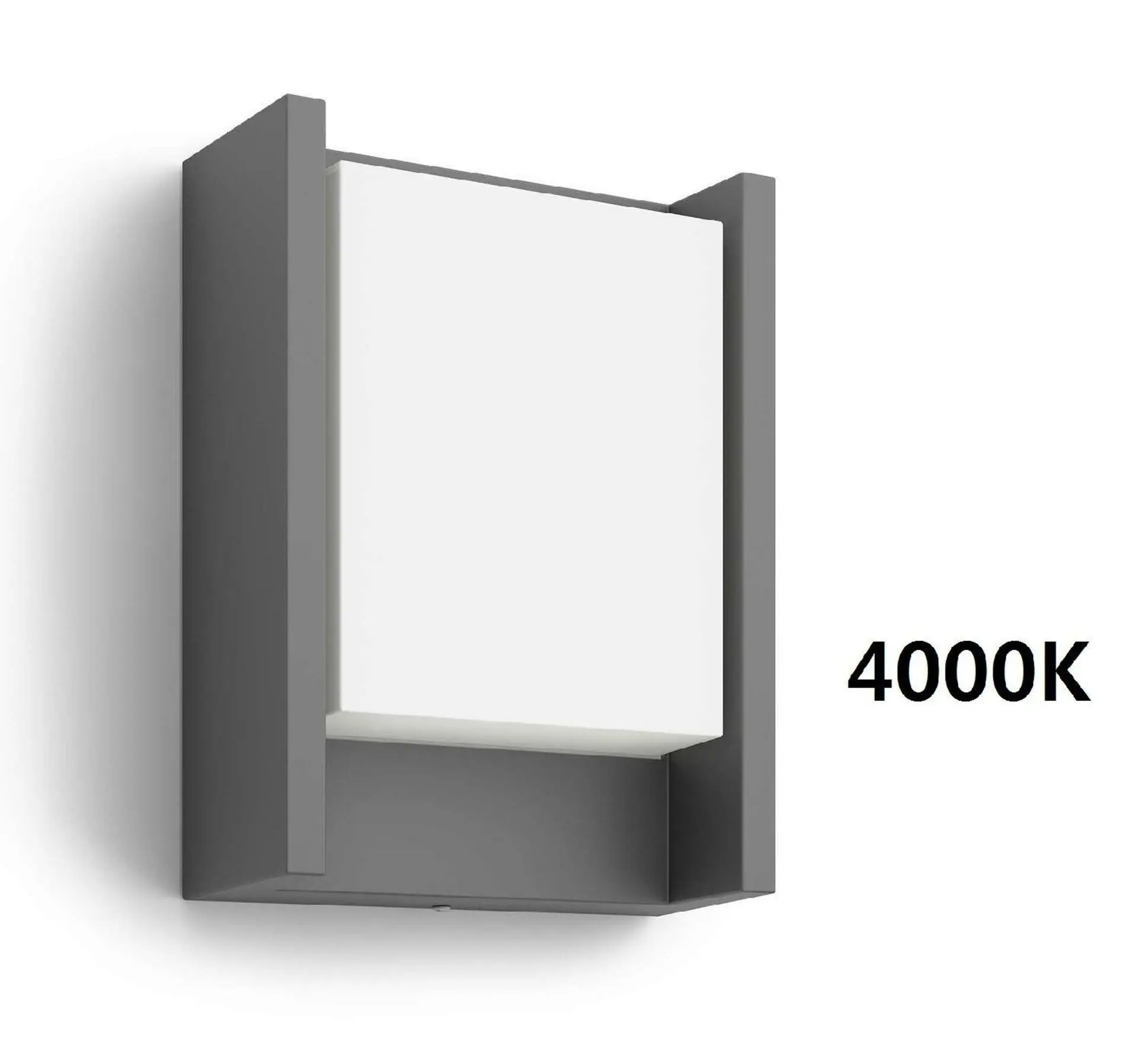 LED venkovní nástěnné svítidlo Philips Arbour 16460/93/P3 6W 600lm 4000K neutrální bílá
