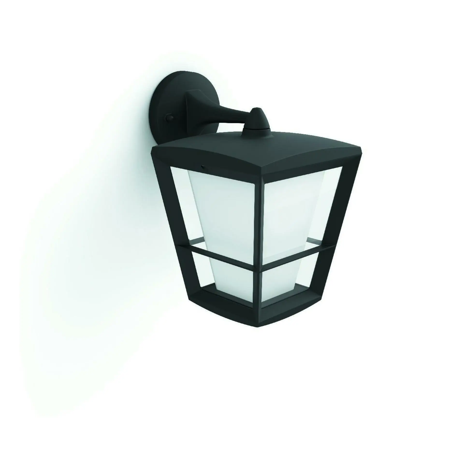 Philips Hue Econic - Chytré nástěnné venkovní LED svítidlo, černá 915005732301