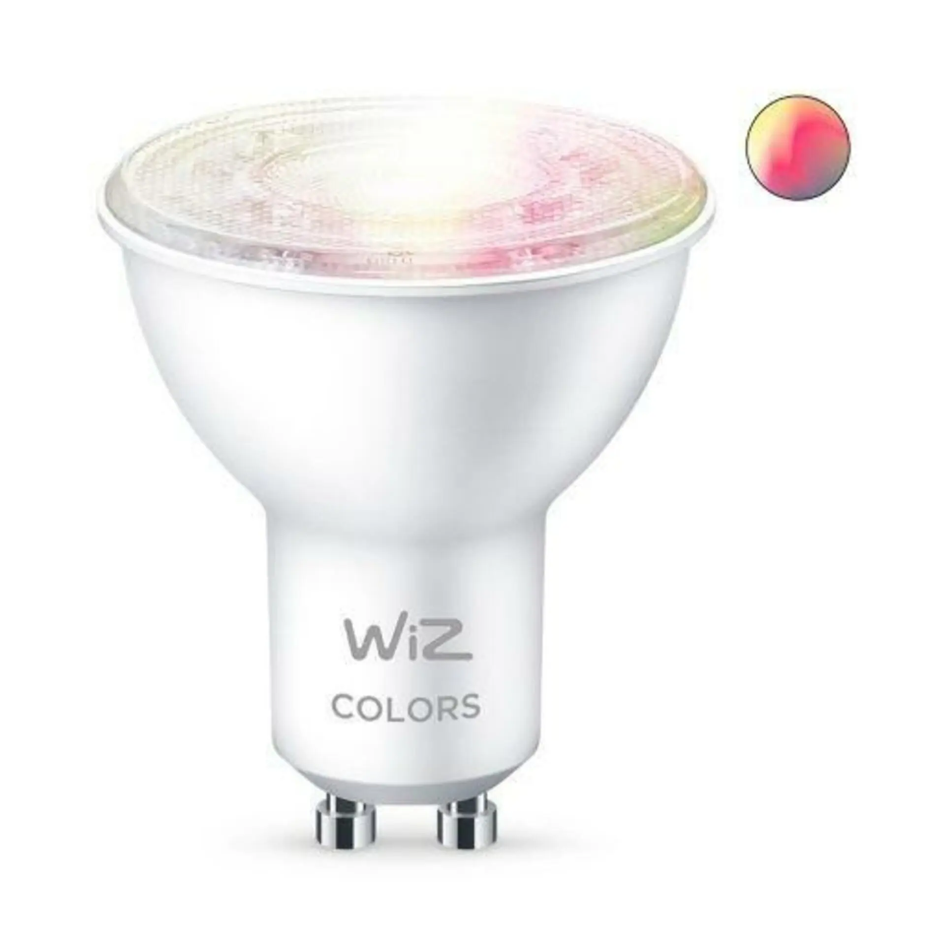 PH 8718699787134 LED Žárovka WiZ Colors 8718699787134 GU10 PAR16 4,9-50W 345lm 2200-6500K, RGB 16 mil. barev, stmívatelná - PHILIPS (929002448422 )