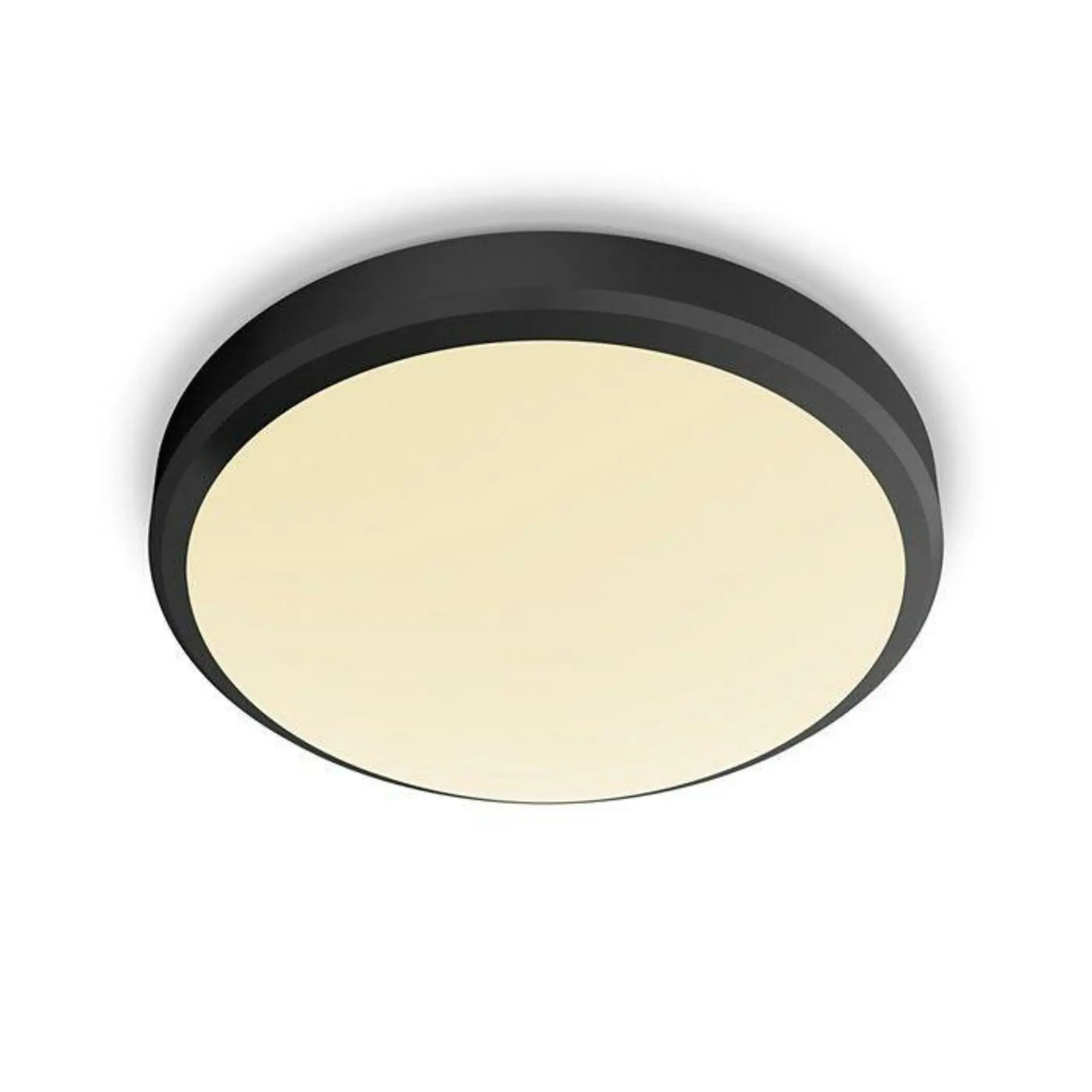 PH 8719514326583 LED Koupelnové stropní svítidlo Philips Doris CL257 8719514326583 6W 600lm 2700K IP44 22cm černé - PHILIPS (929002665001)