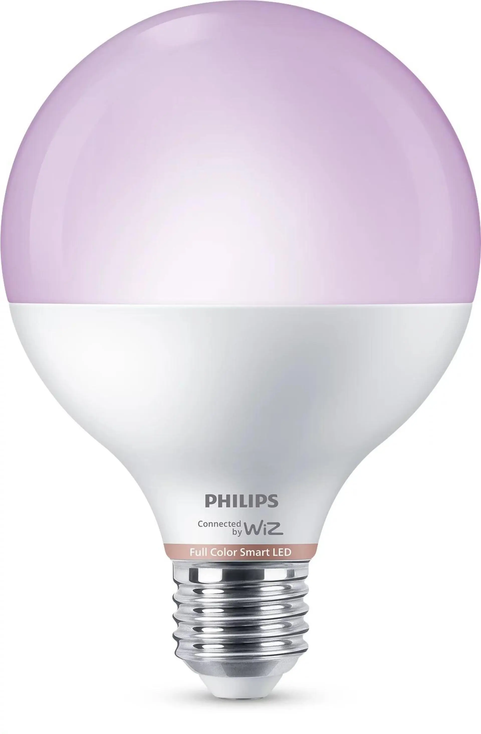 WiZ Smart LED Kulová žárovka 11 W (ekv. 75 W) 1055lm 2200-6500K RGB G95 E27