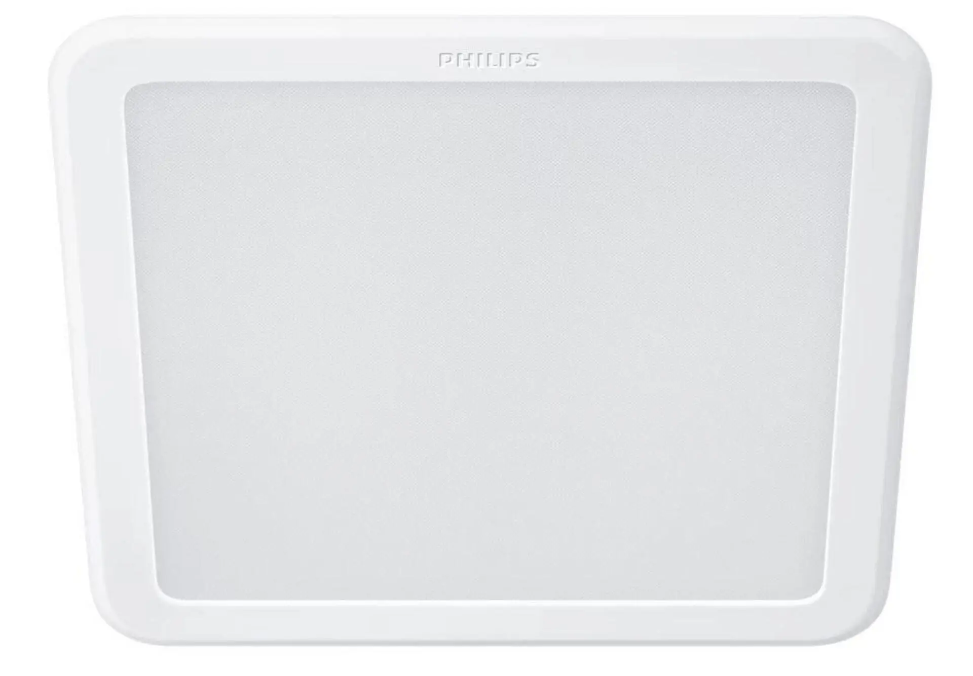 Philips Meson podhledové LED svítidlo 16,5W 1750lm 6500K 16,5cm hranaté IP20, bílé