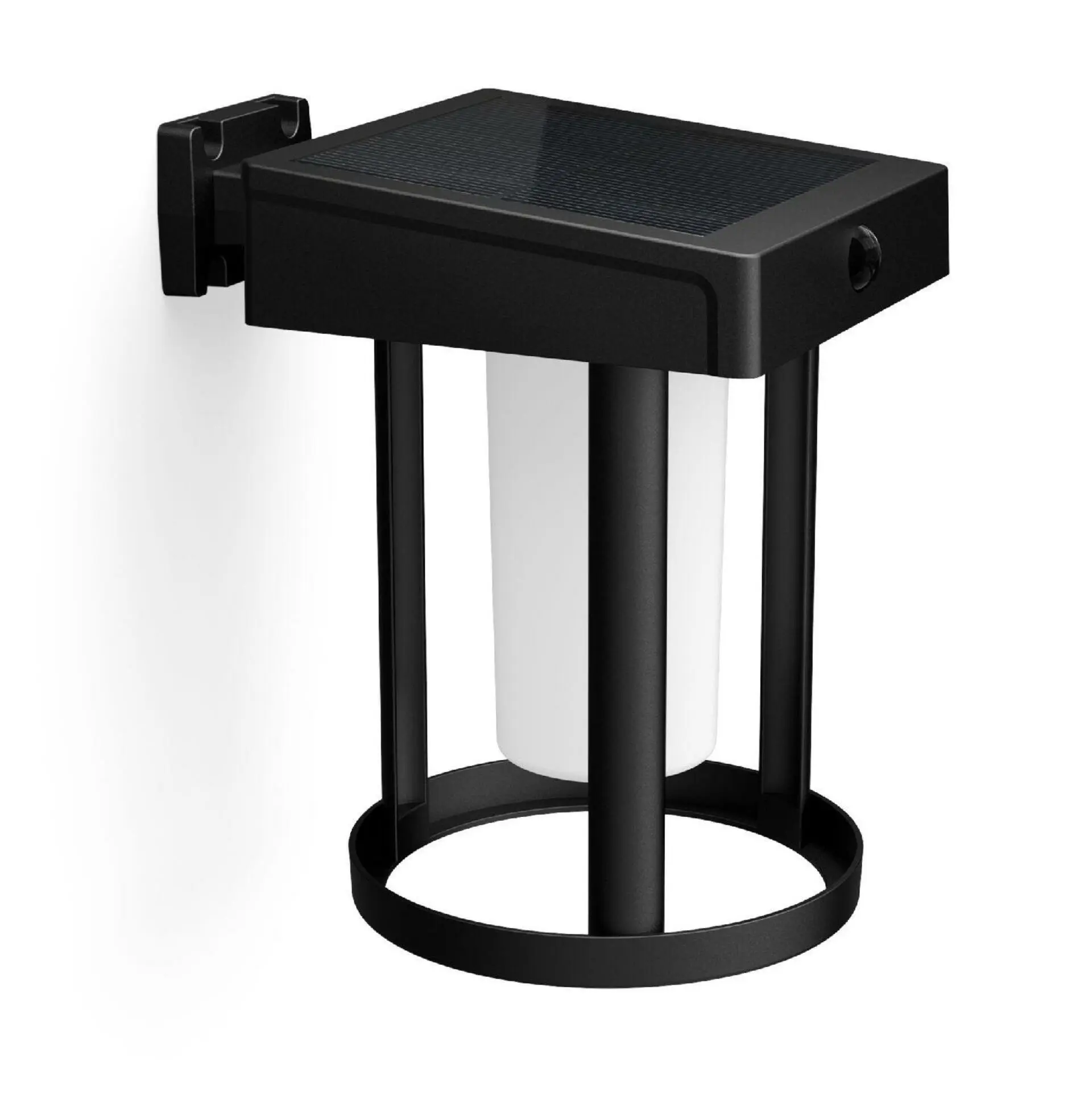 Philips Camil UltraEfficient solární venkovní nástěnné LED svítidlo 1,4W 250lm 3000K IP44, černé v2