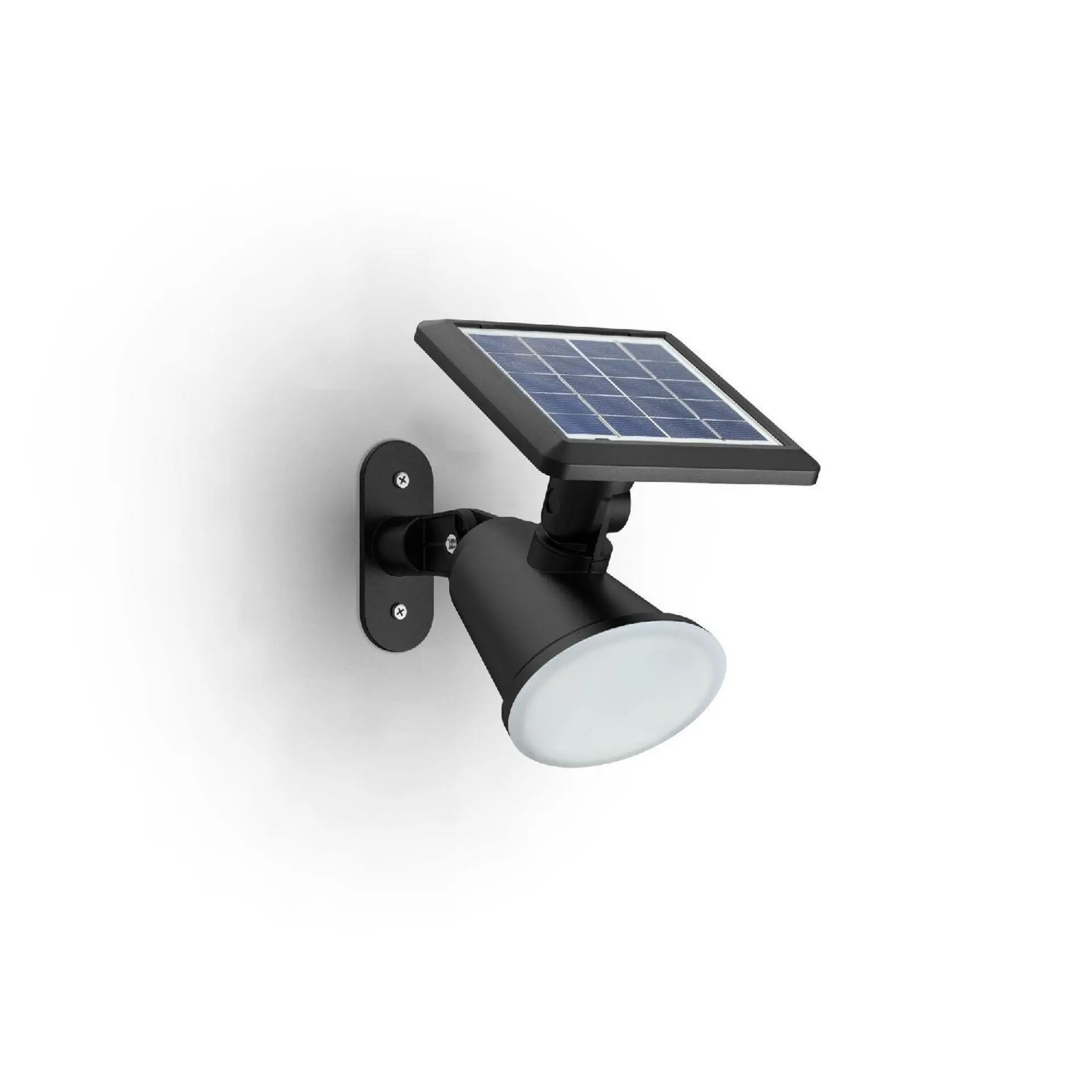 Philips Jivix solární venkovní nástěnné LED svítidlo 1,4W 150lm 2700K IP44, černé