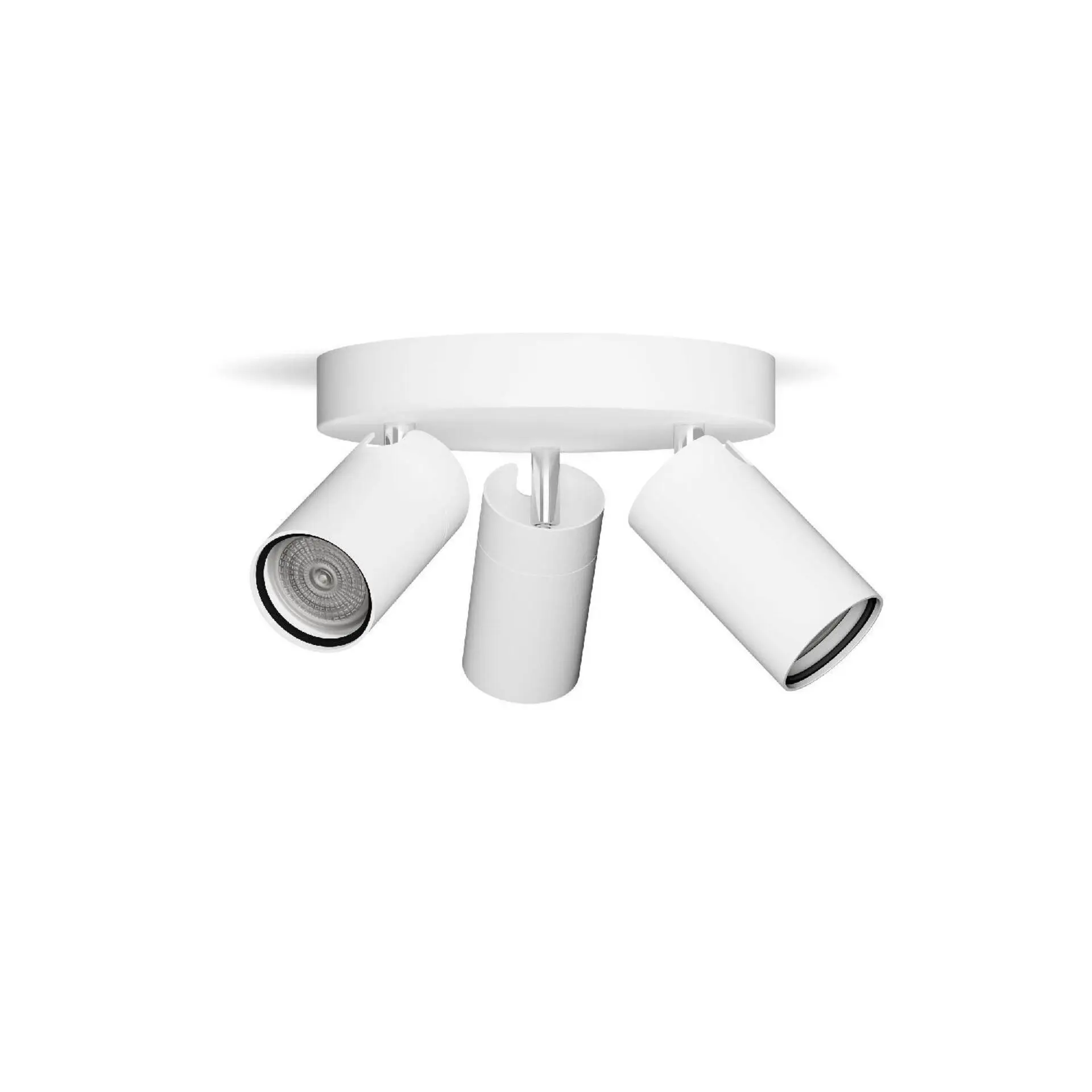 Philips Idris bodové koupelnové svítidlo 3x GU10 5W bez zdroje 20cm kulaté IP44, bílé