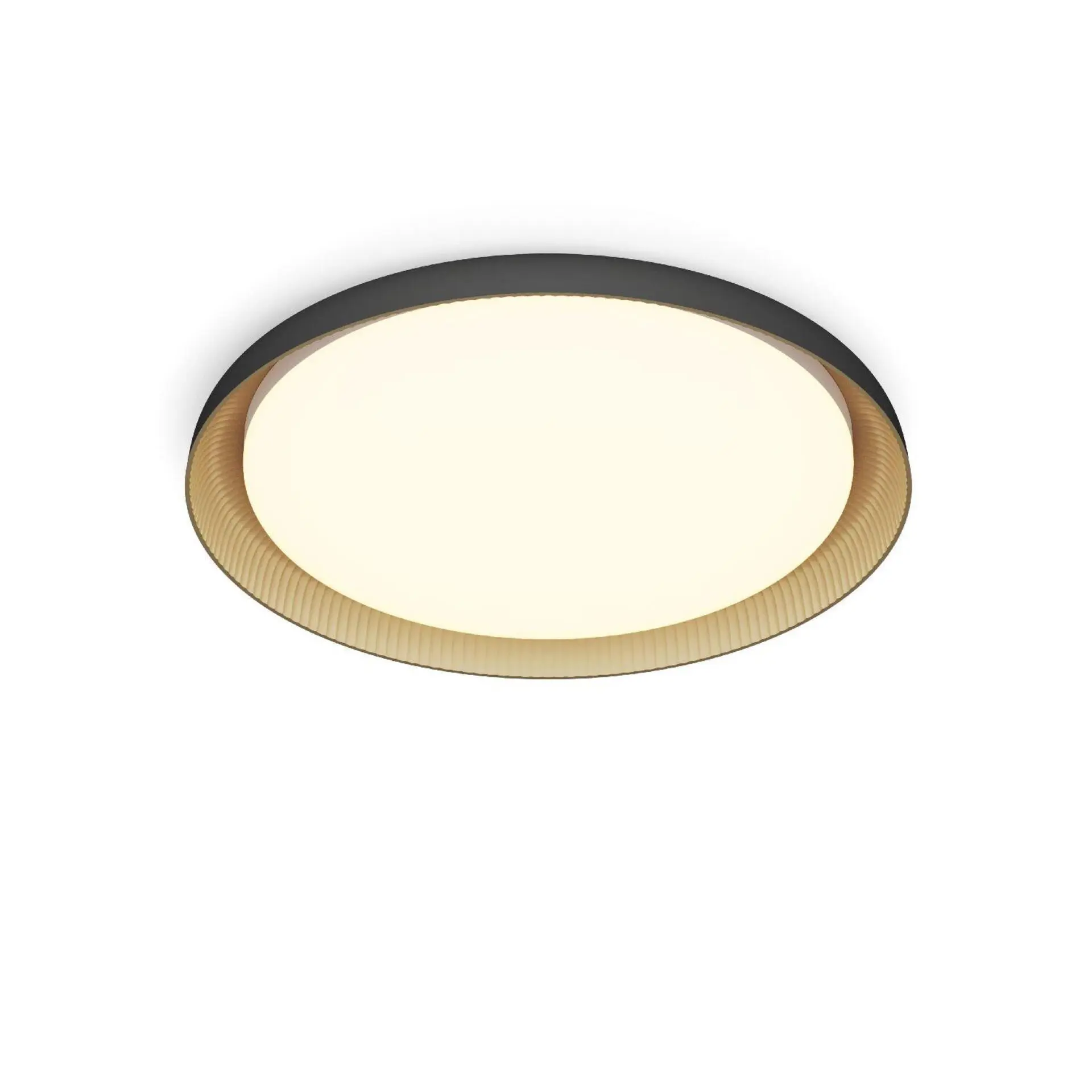 Philips Pebblo UltraEfficient stropní svítidlo LED 10W 1850lm 2700K SceneSwitch CRI80 32cm kulaté IP20,černé