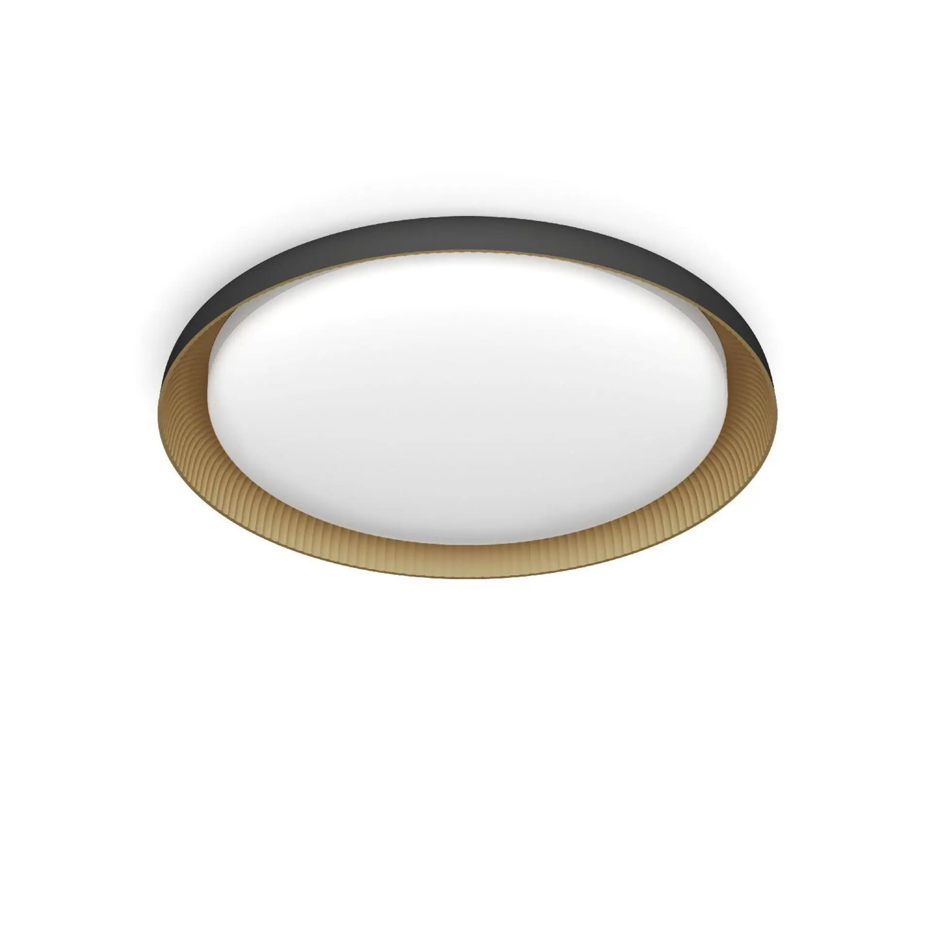 Philips Pebblo UltraEfficient stropní svítidlo LED 10W 1950lm 4000K SceneSwitch CRI80 32cm kulaté IP20,černé