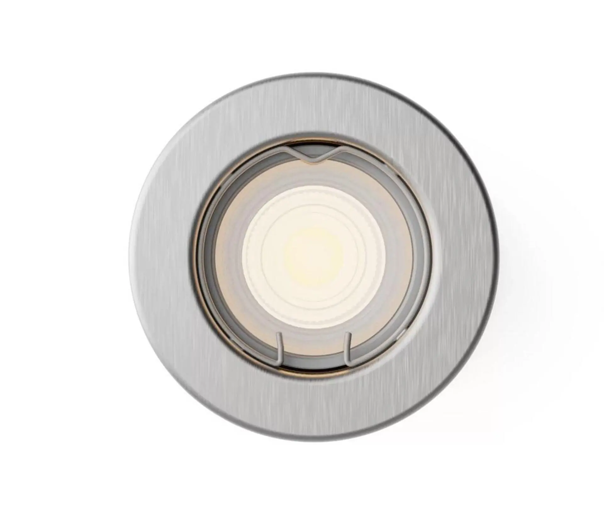 Philips Peridot Rec Kit Rd zapuštěné svítidlo kulaté 7W, AC 220-240, IP20, nikl